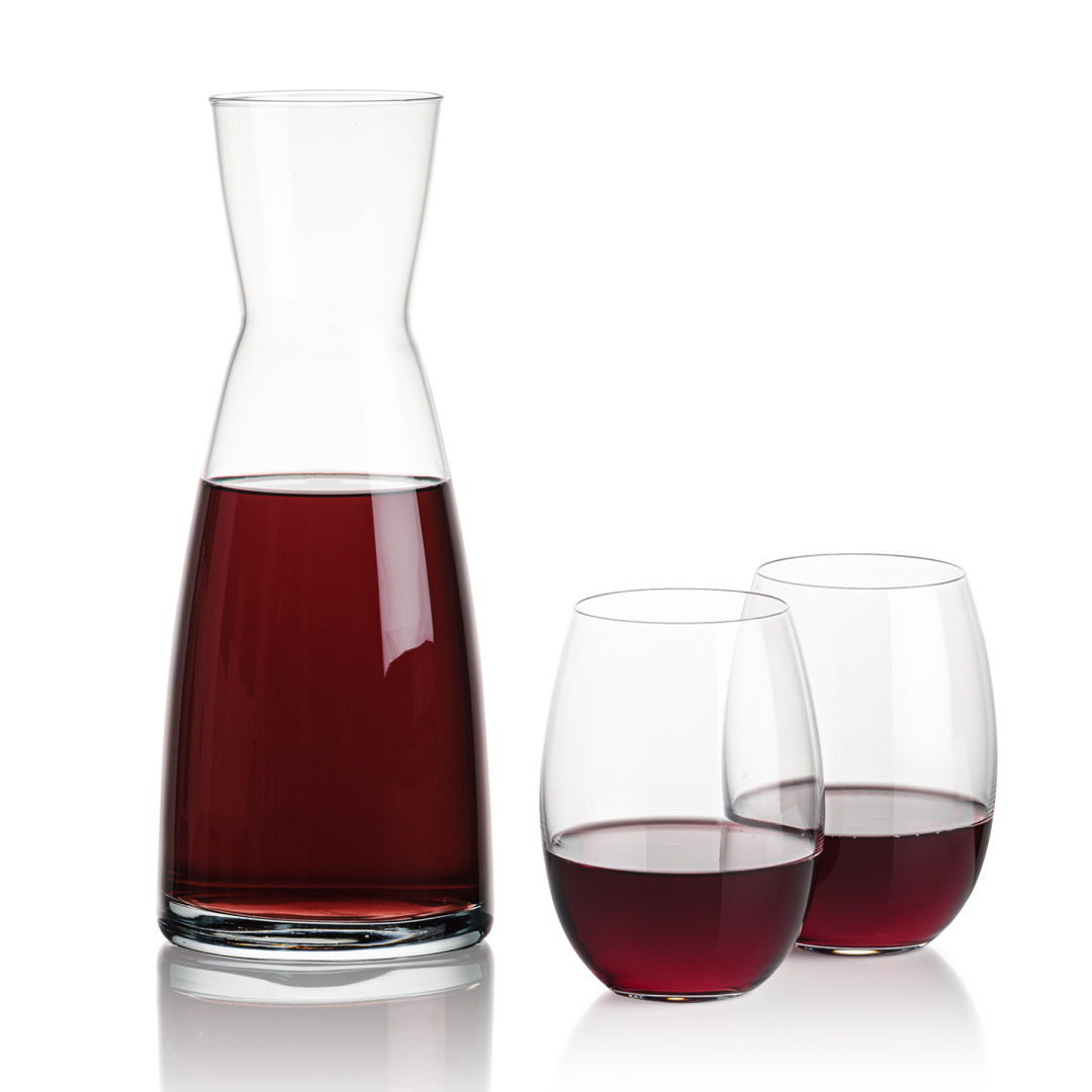 Winchester Carafe & Carlita Stemless 3
