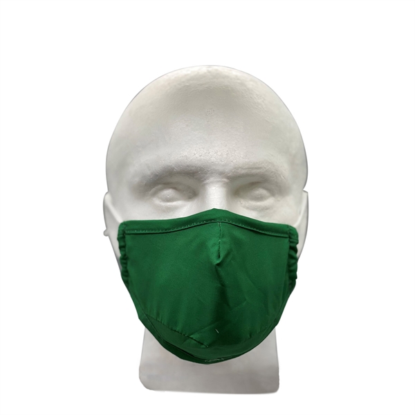 Kid's 2-Ply Reusable Face Mask with Adjustable Ear Loops 2