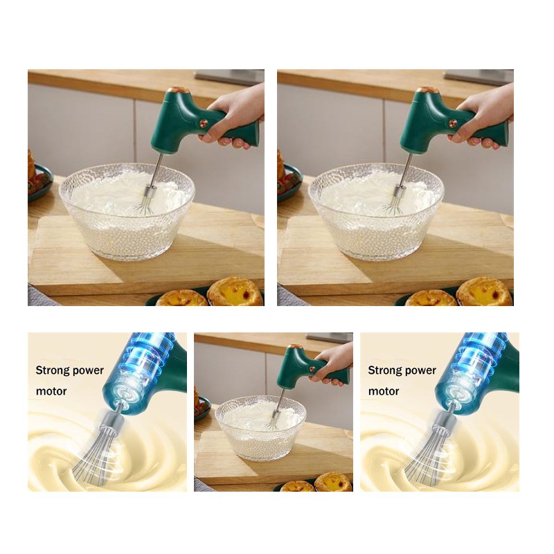 Wireless Handheld Electric Baking Mixer