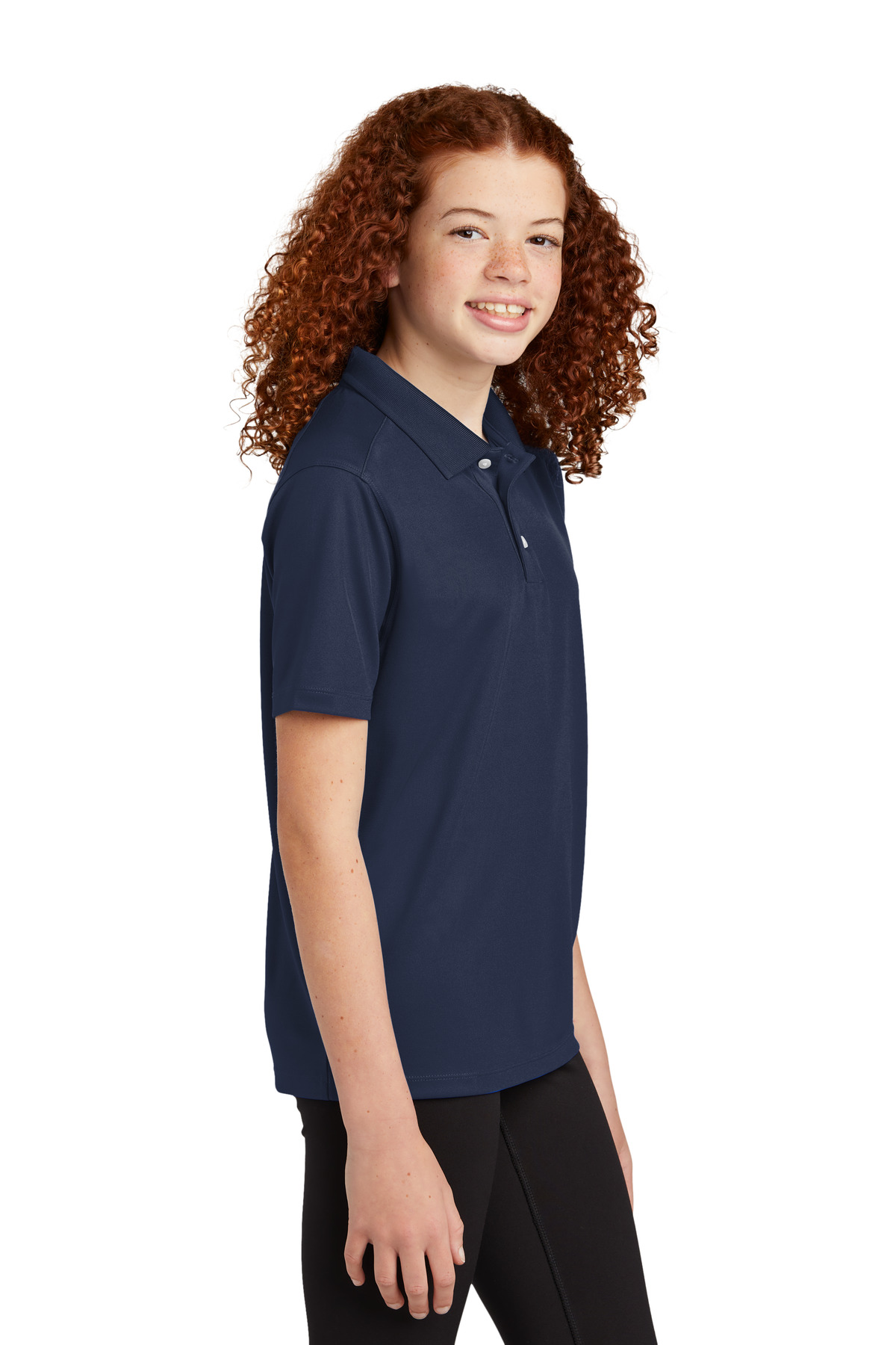 Sport-Tek® Youth UV Micropique Polo 16