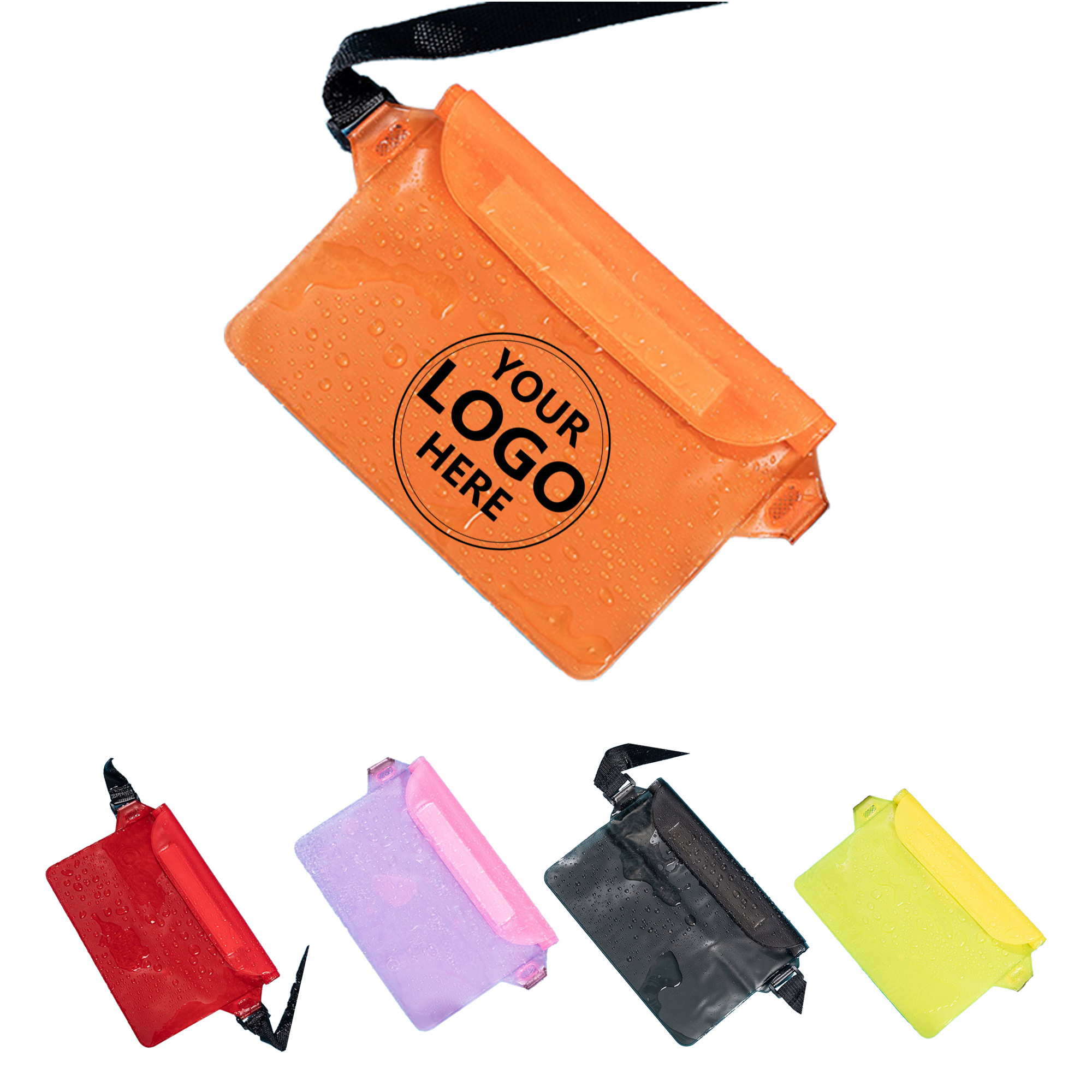 PVC Crossbody Swimming Waist Bag 2