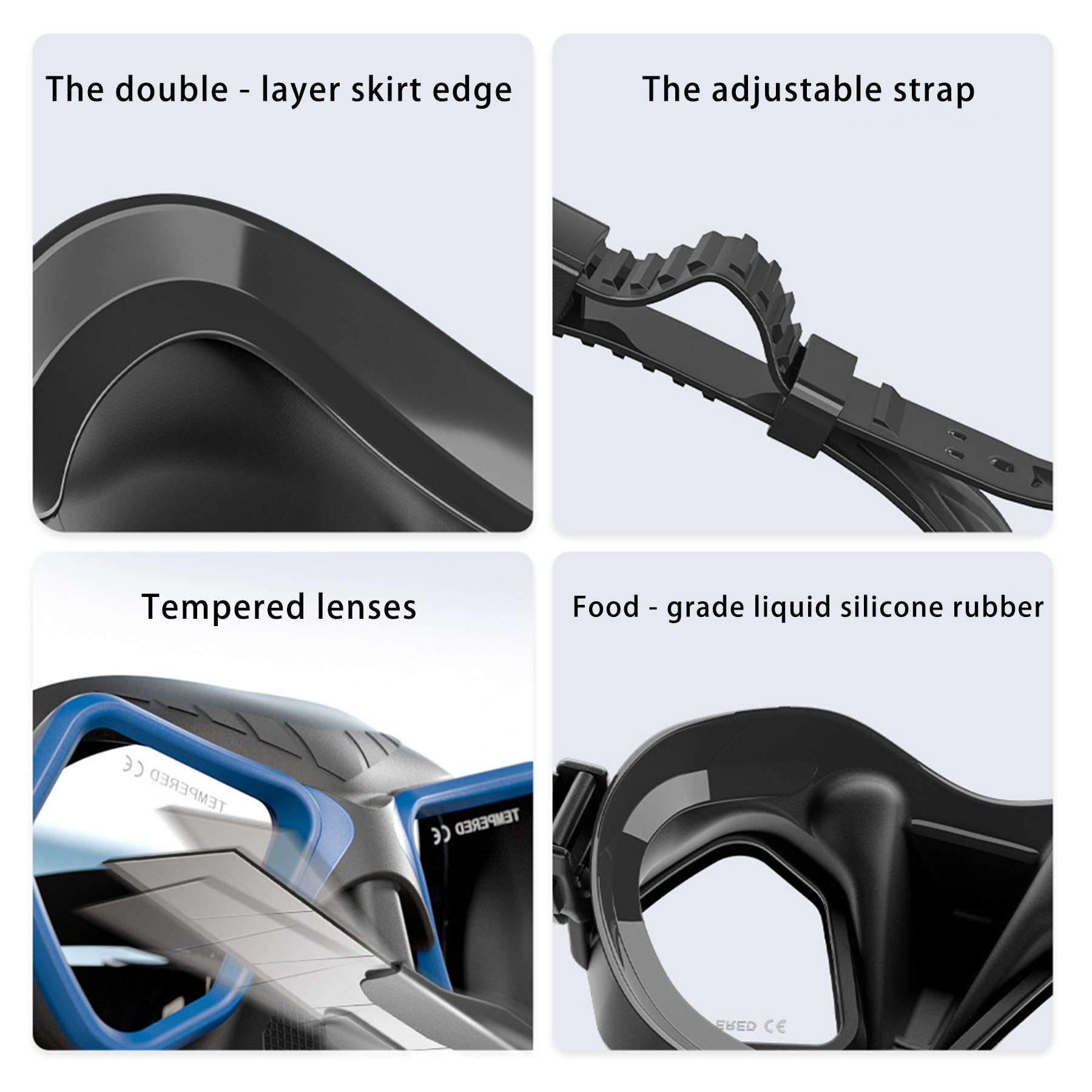 Free Diving Mask 4