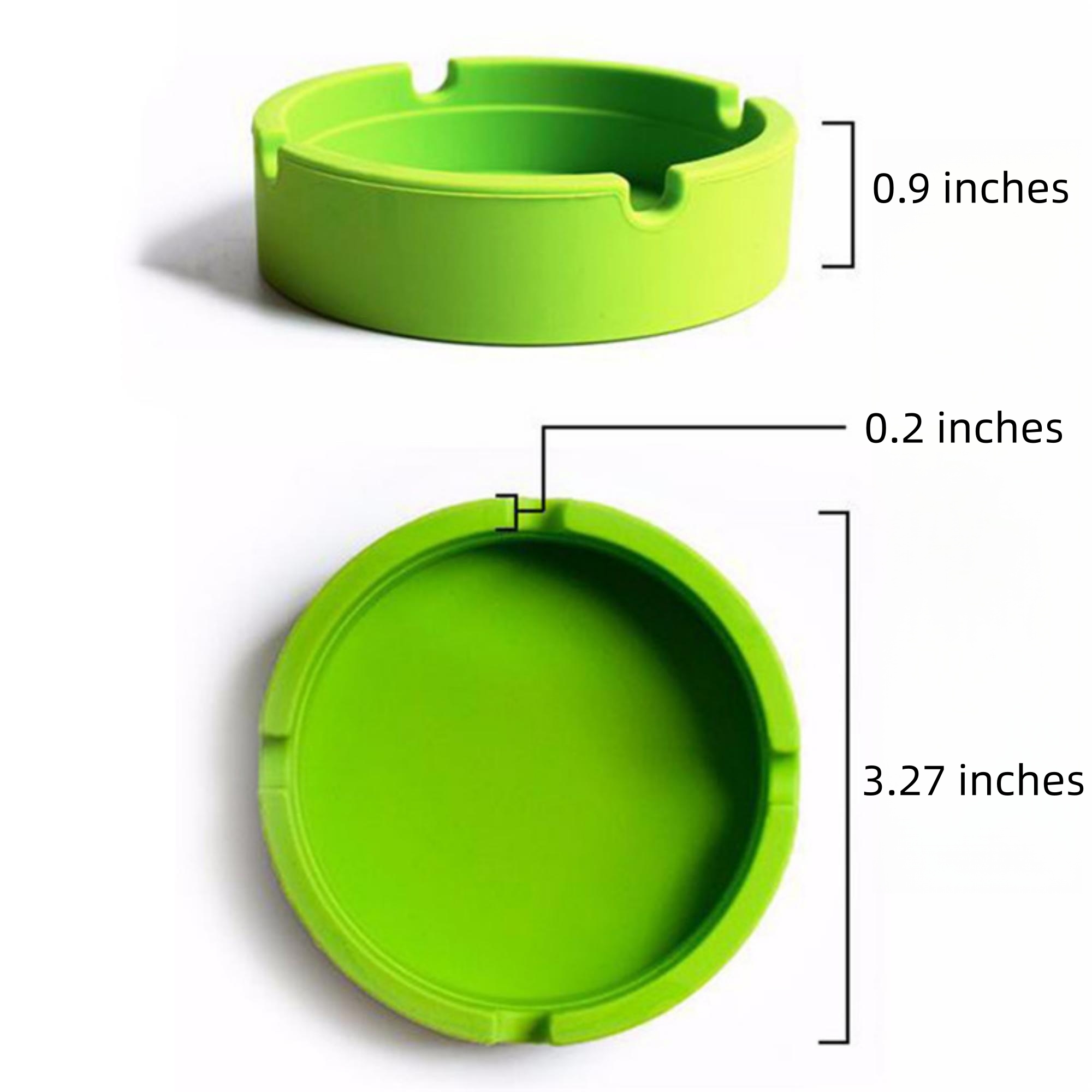 Portable Silicone Ashtray For Cigarette 1