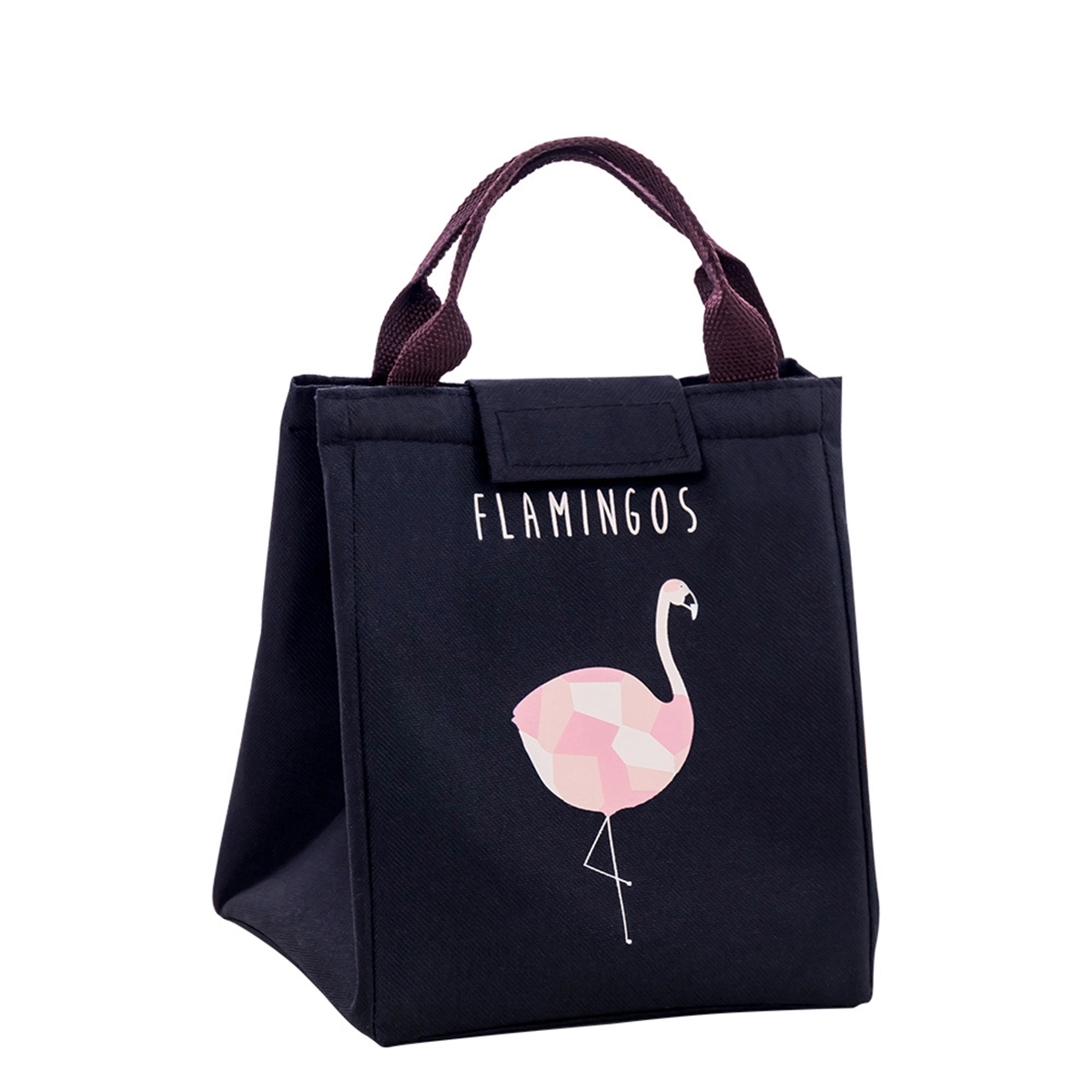 Flamingo Tote Bag Thermal Meal Prep Lunch bag 3