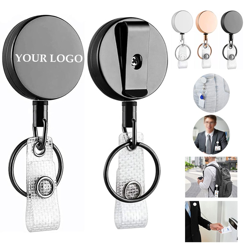 Heavy Duty Retractable Badge Holder Reel 3
