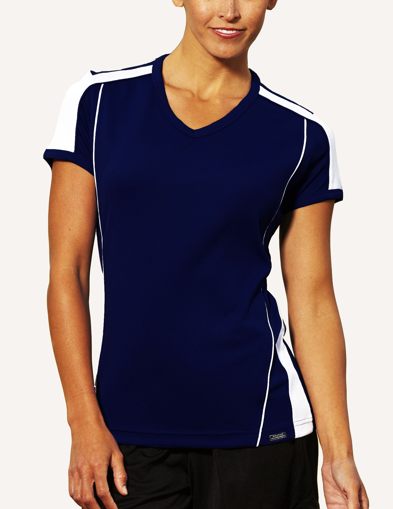 Ladies' Velocity Birds Eye Tee Shirt 7