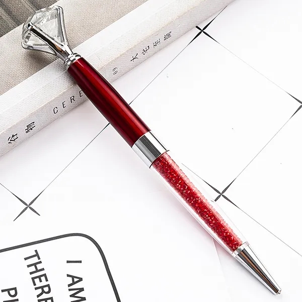 Diamond Metal Ballpoint Pen, 6