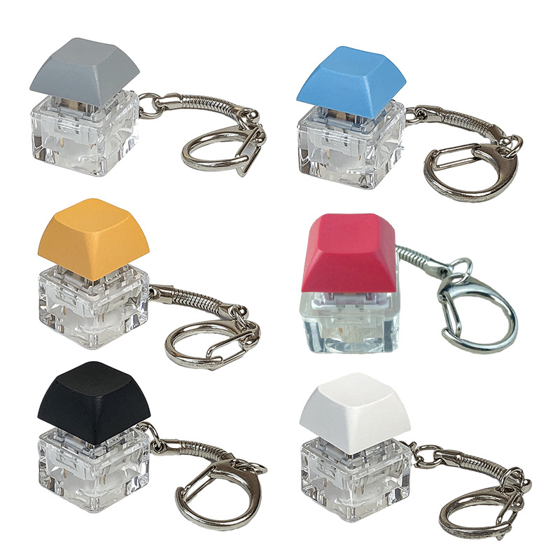Keyboard Fidget Toys with Keychain 1