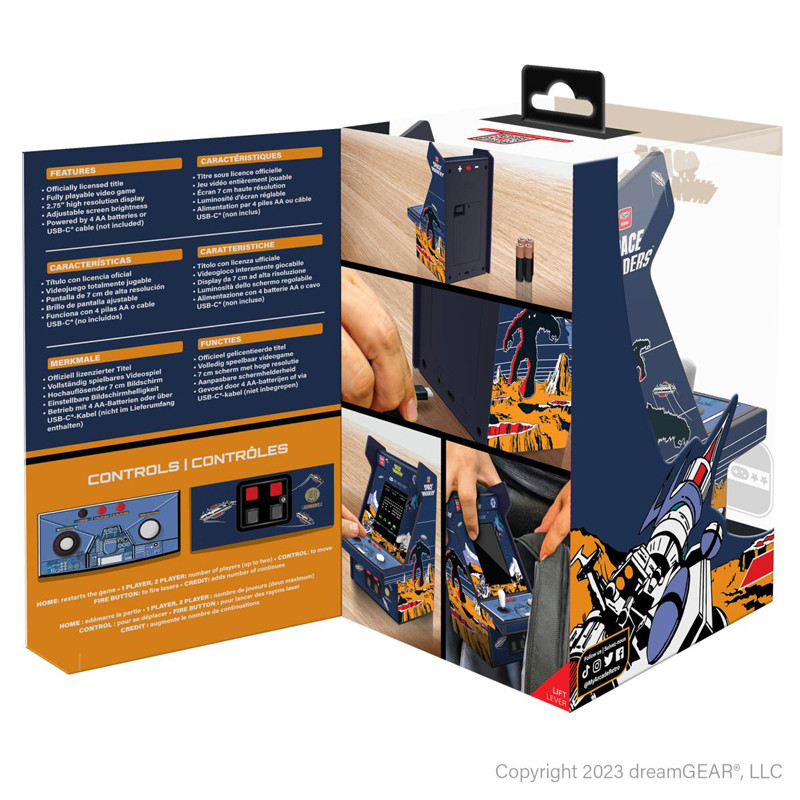 Space Invaders™ Micro Player™ by My Arcade® 1