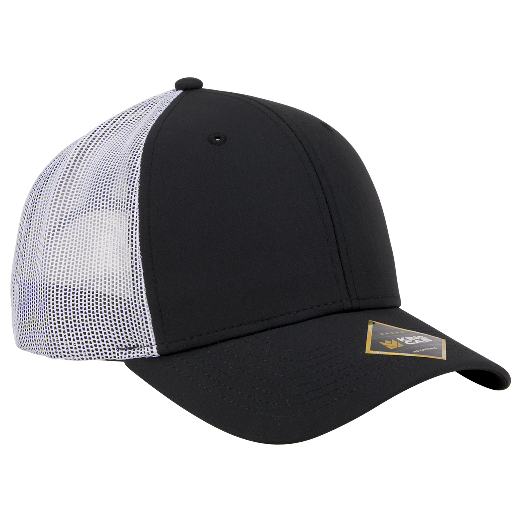 Crest 6-Panel Trucker Cap - Sustainable Fabric 12