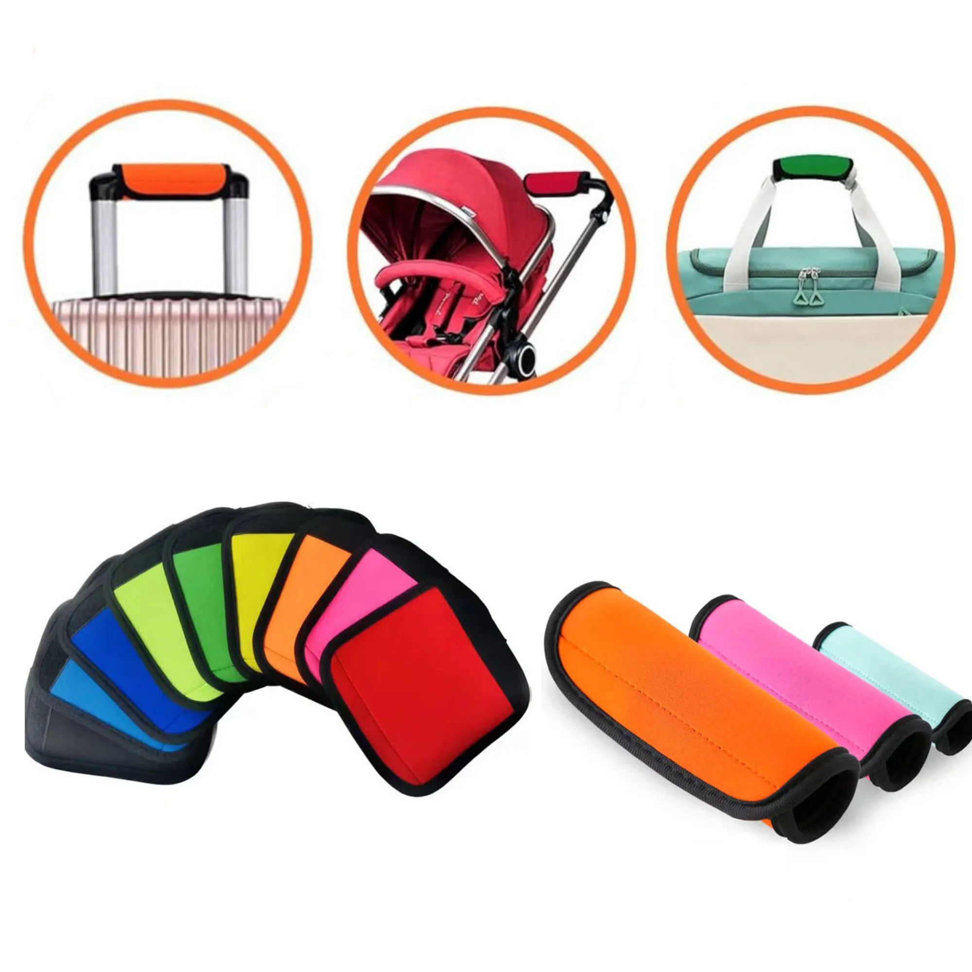 Neoprene Waterproof Luggage Handle Grip Cover 20