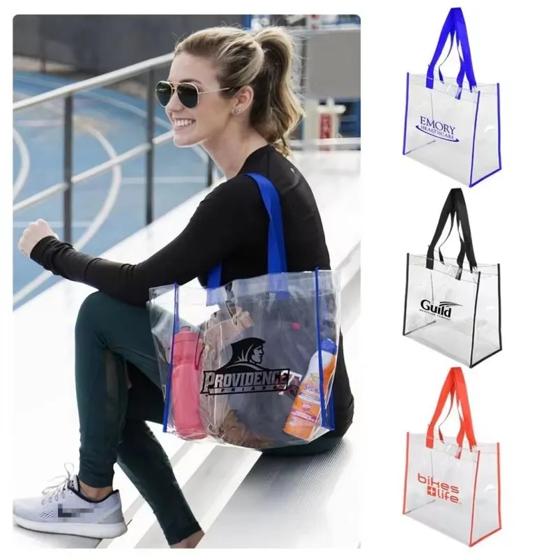 Classic Clear Stadium Tote Bag - Ocean 5