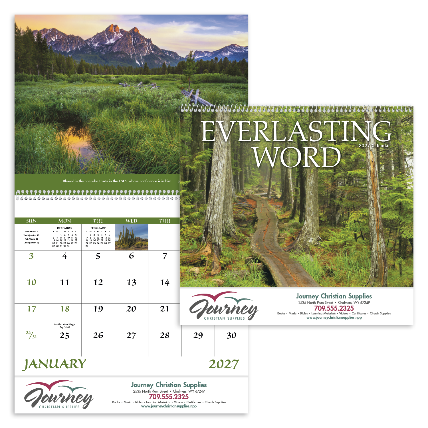 Good Value™ Everlasting Word without Funeral Planner - Spiral 48