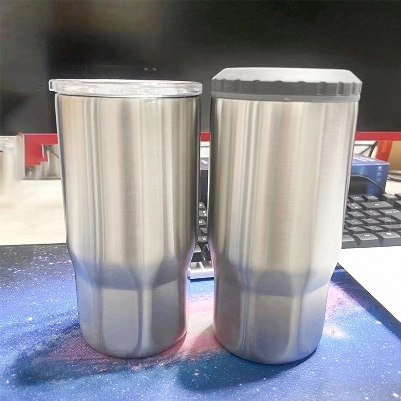 Freezable Can Cooler Stainless Steel Insulated Tumbler 3