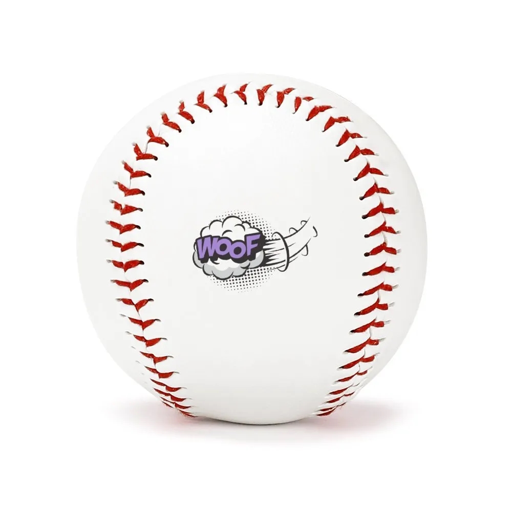 Leather Baseball with Logo 7