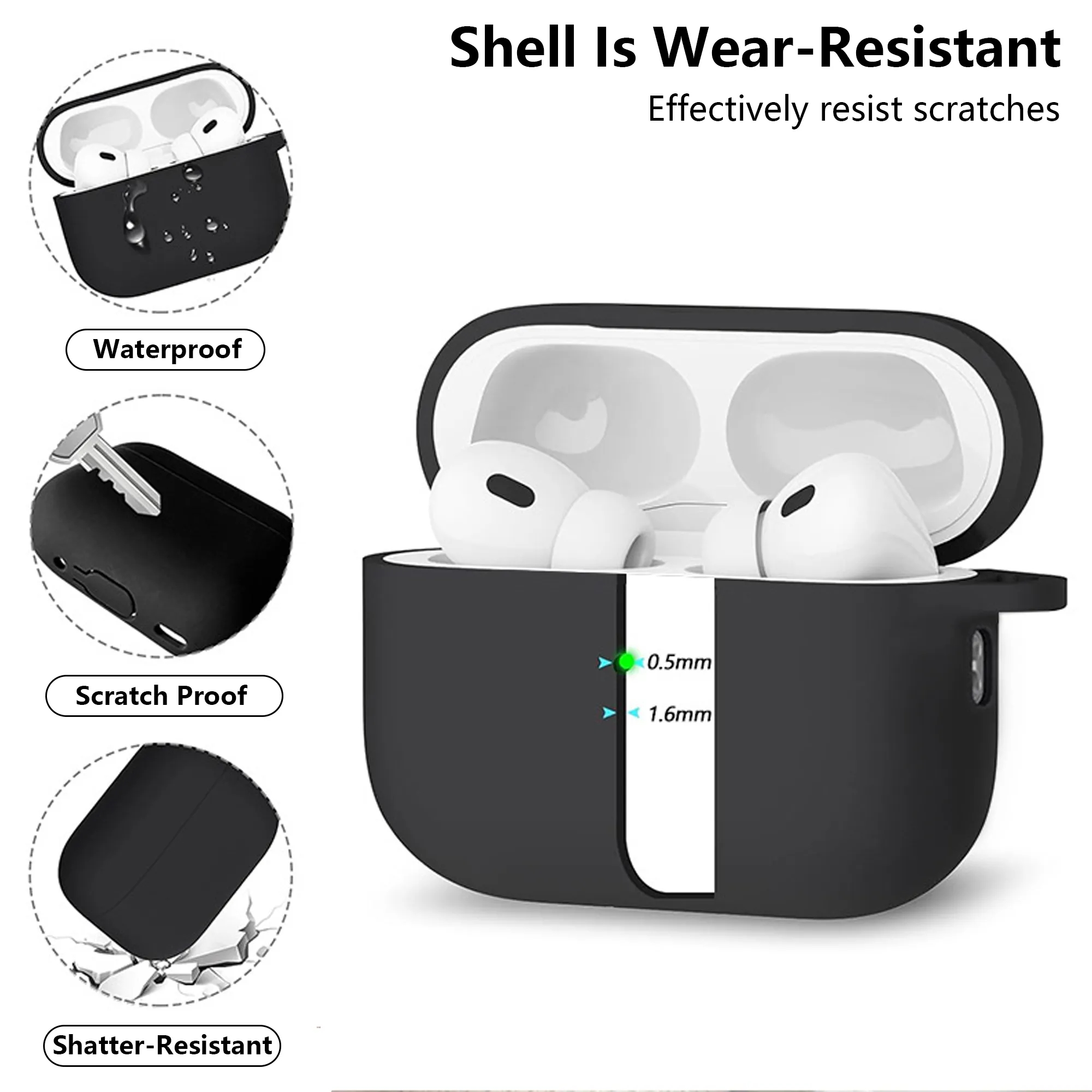 Wireless Earbuds Silicone Case 8