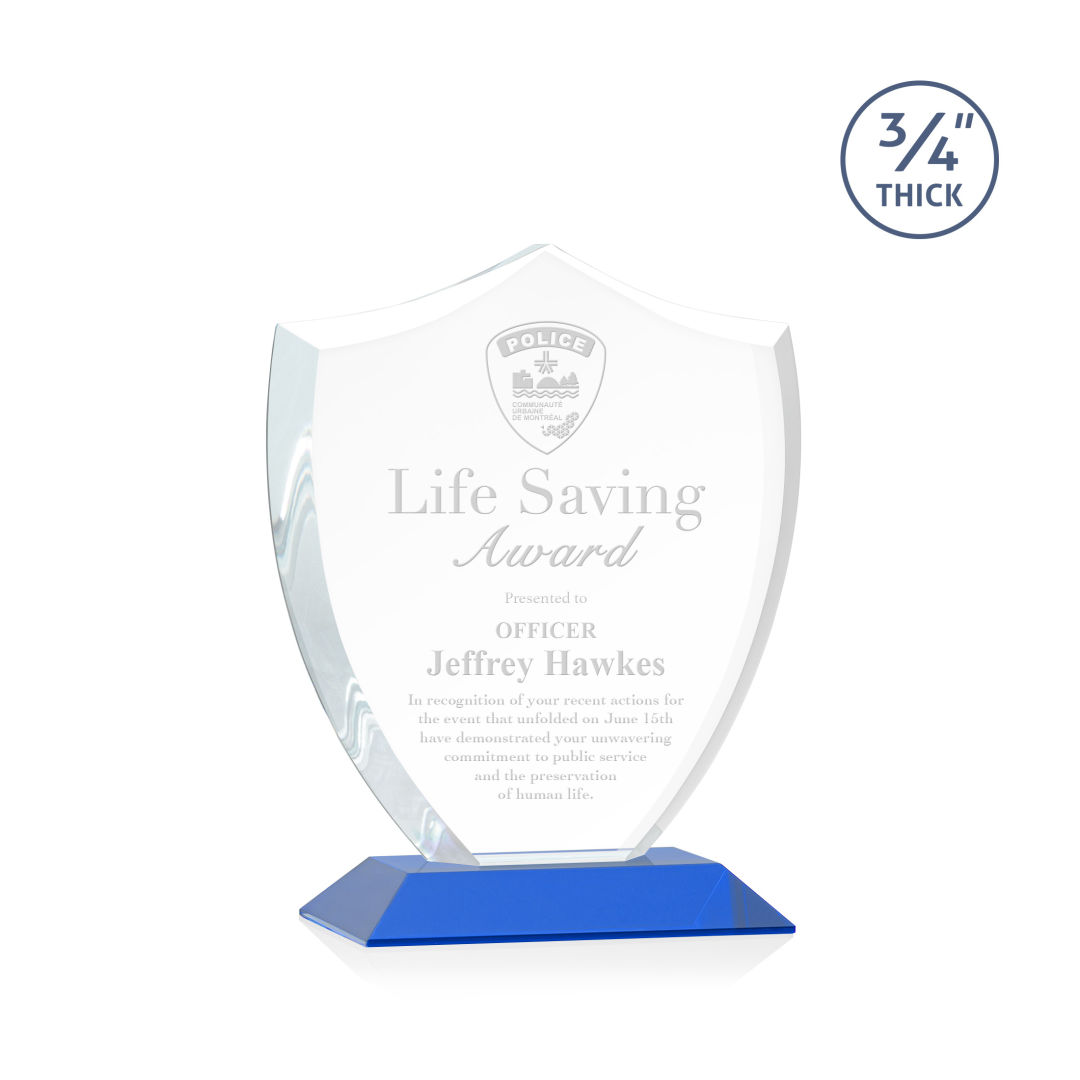 Scudo Shield Award - Blue 4