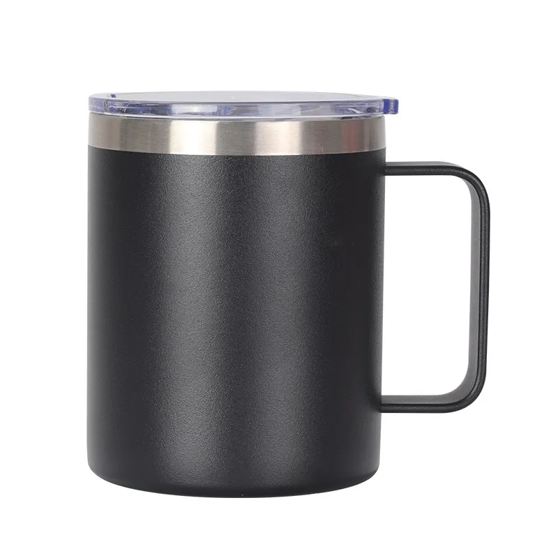 Double wall stainless steel Camper Vacuum Mug 12oz 15