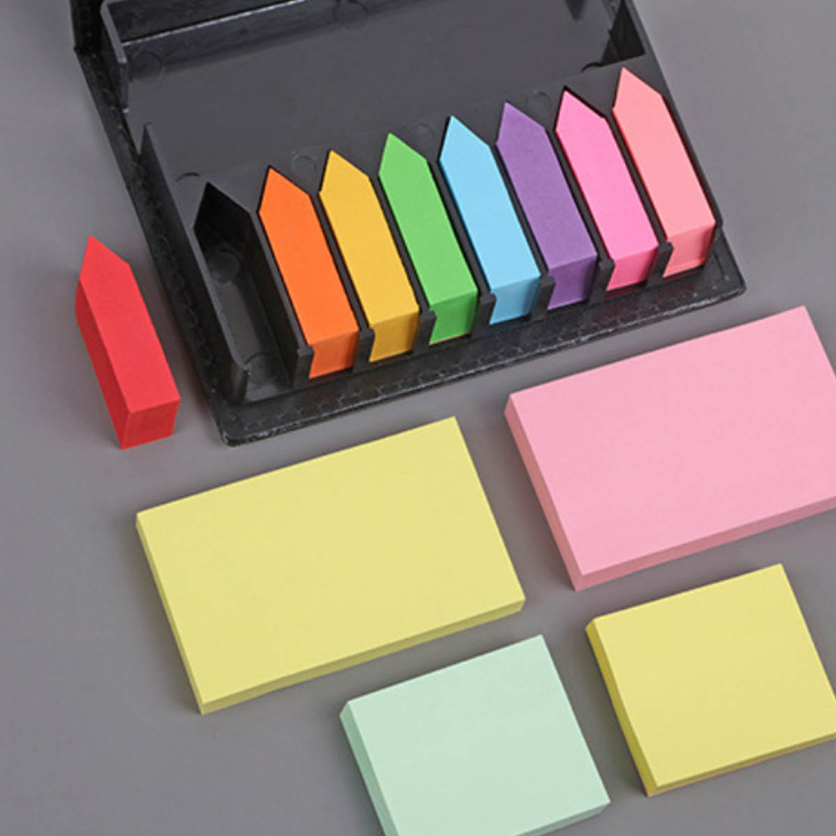 Executive Calculator & Notebook Organizer with Flags 2