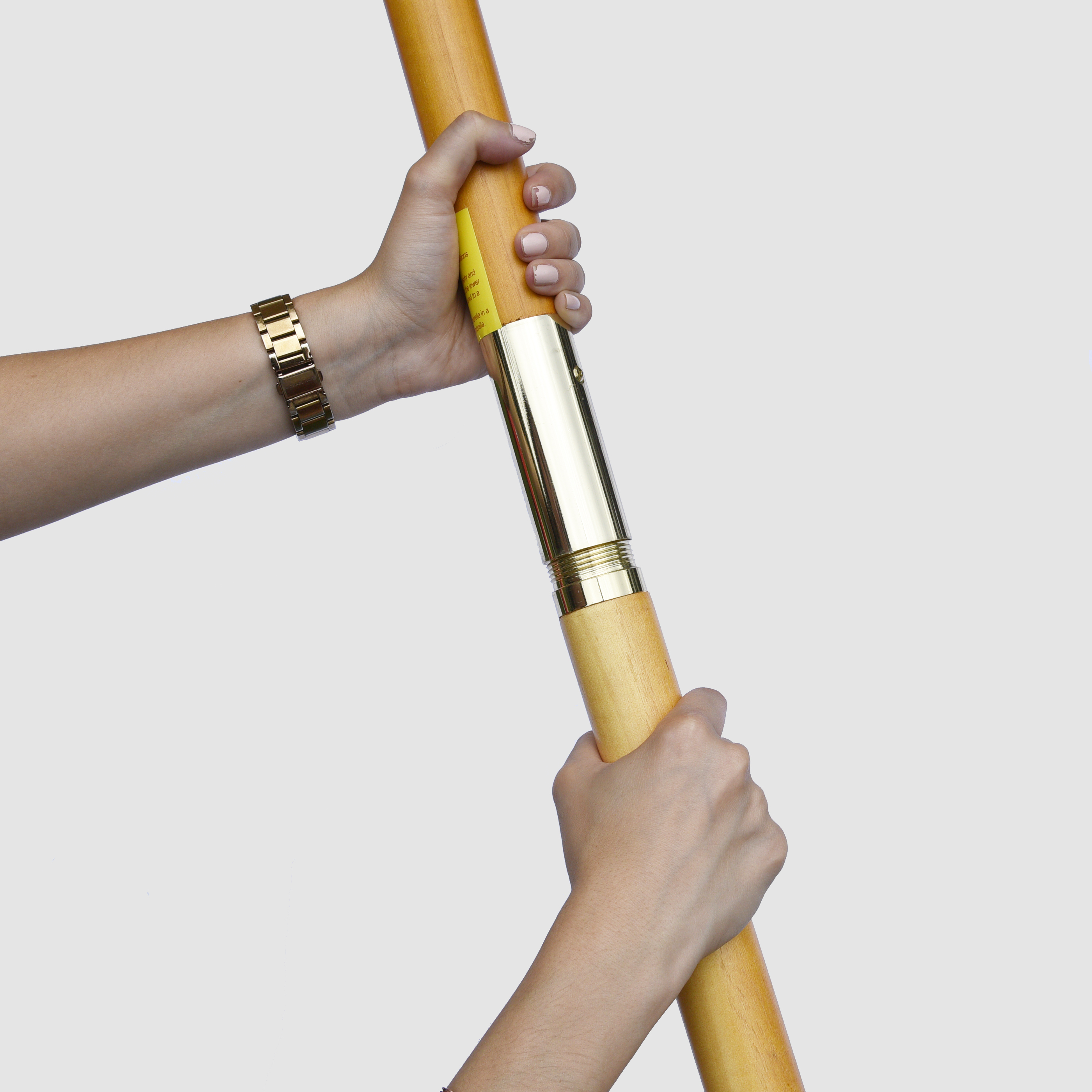 7' Wood Market Umbrella