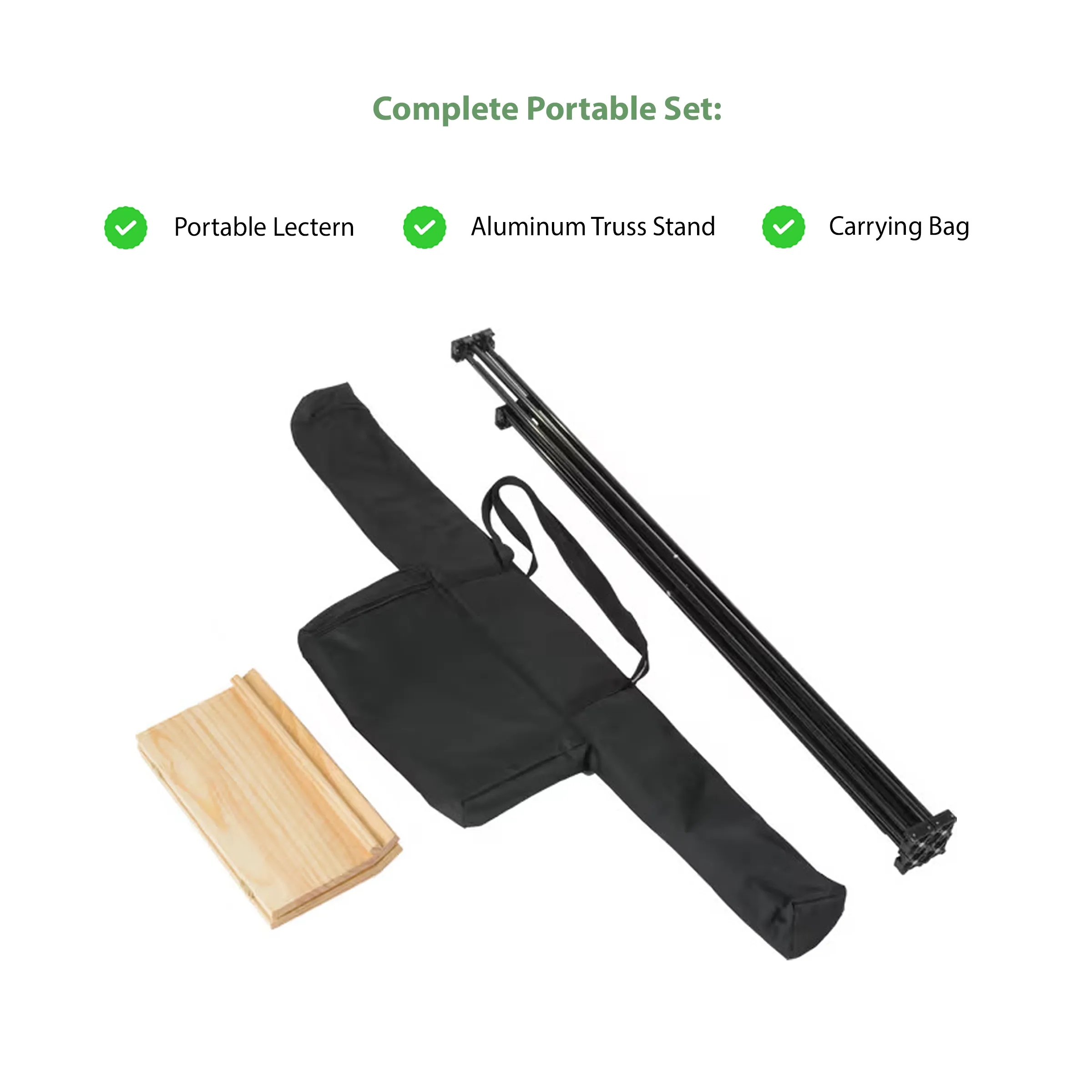 Angled Portable Podium - Hardware 5
