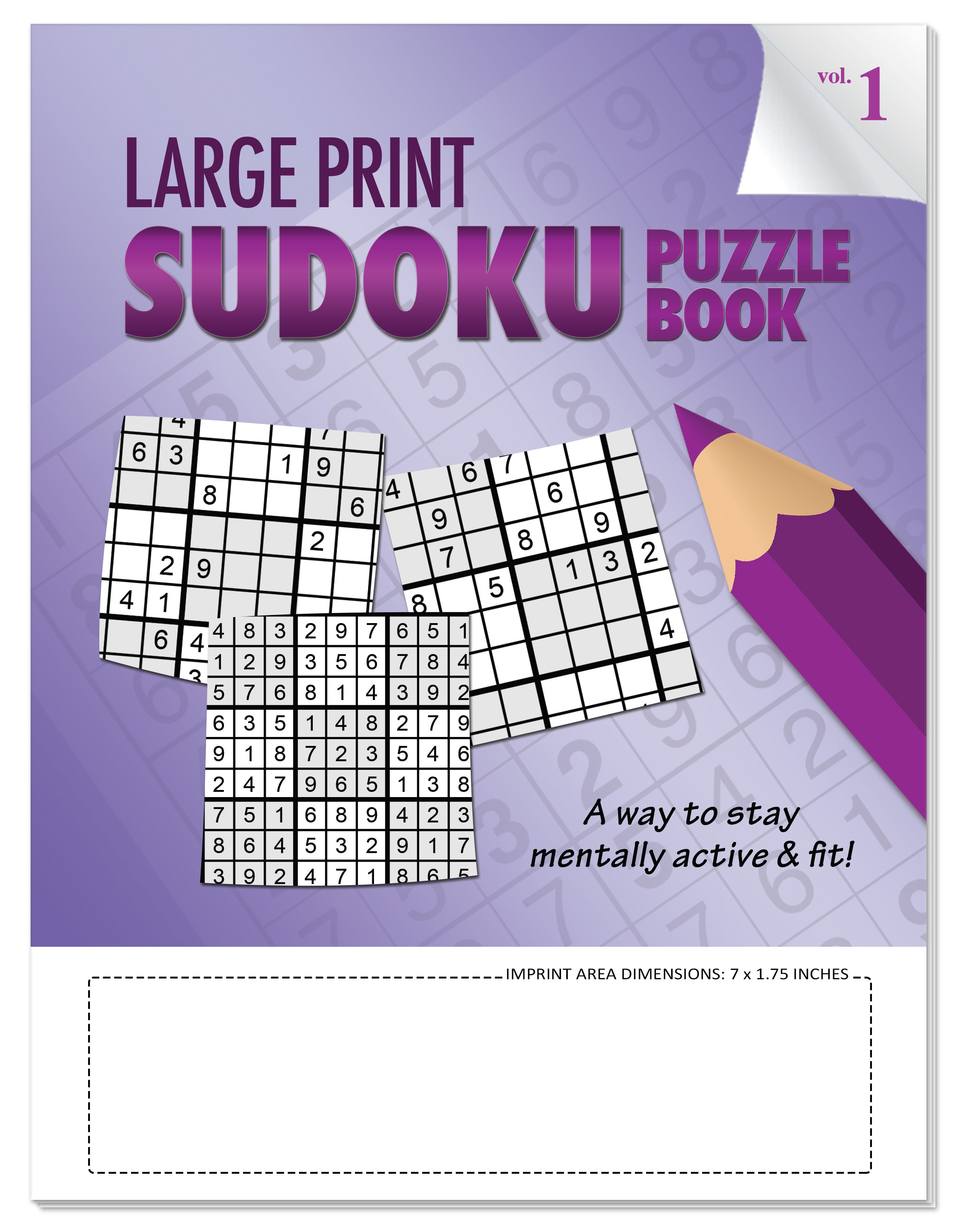 PUZZLE BOOK - LARGE PRINT Sudoku Puzzle Book - Volume 1 3