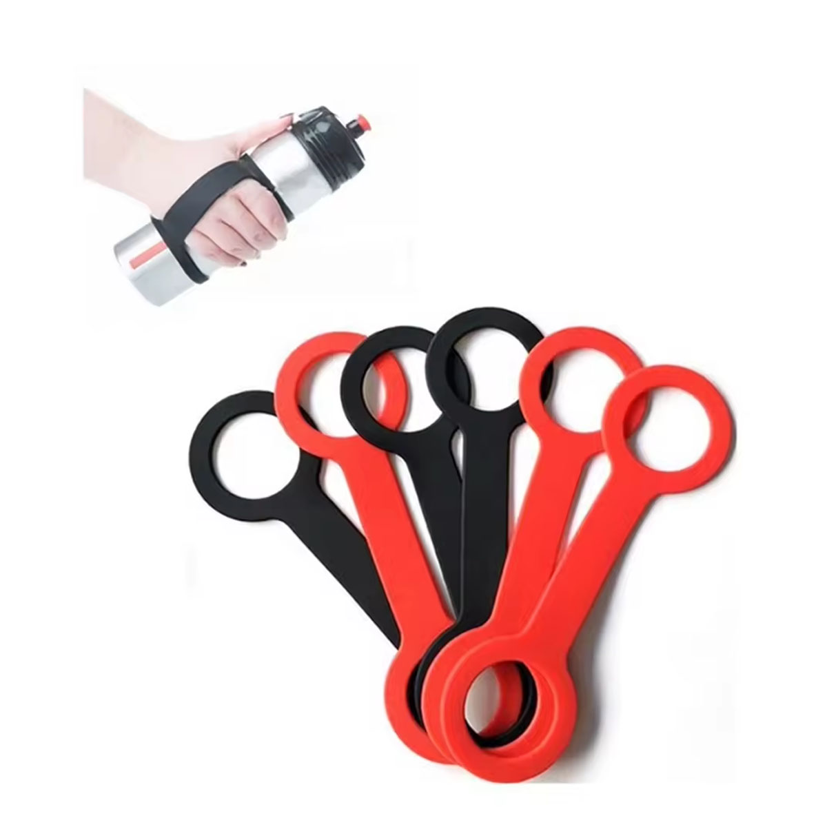 Silicone Water Bottle Handle Grip 2