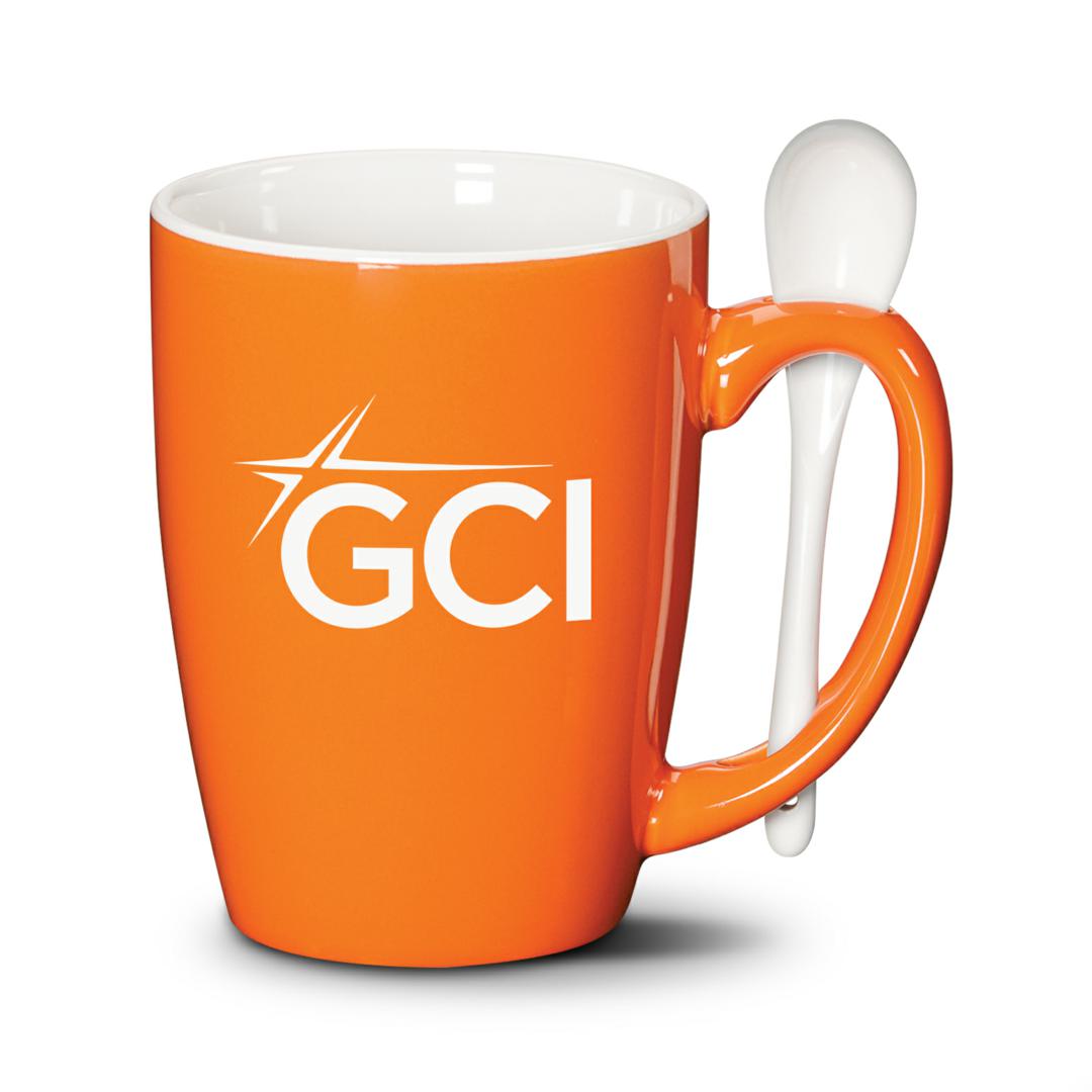Winfield Mug & Spoon 15oz - Imprinted 4