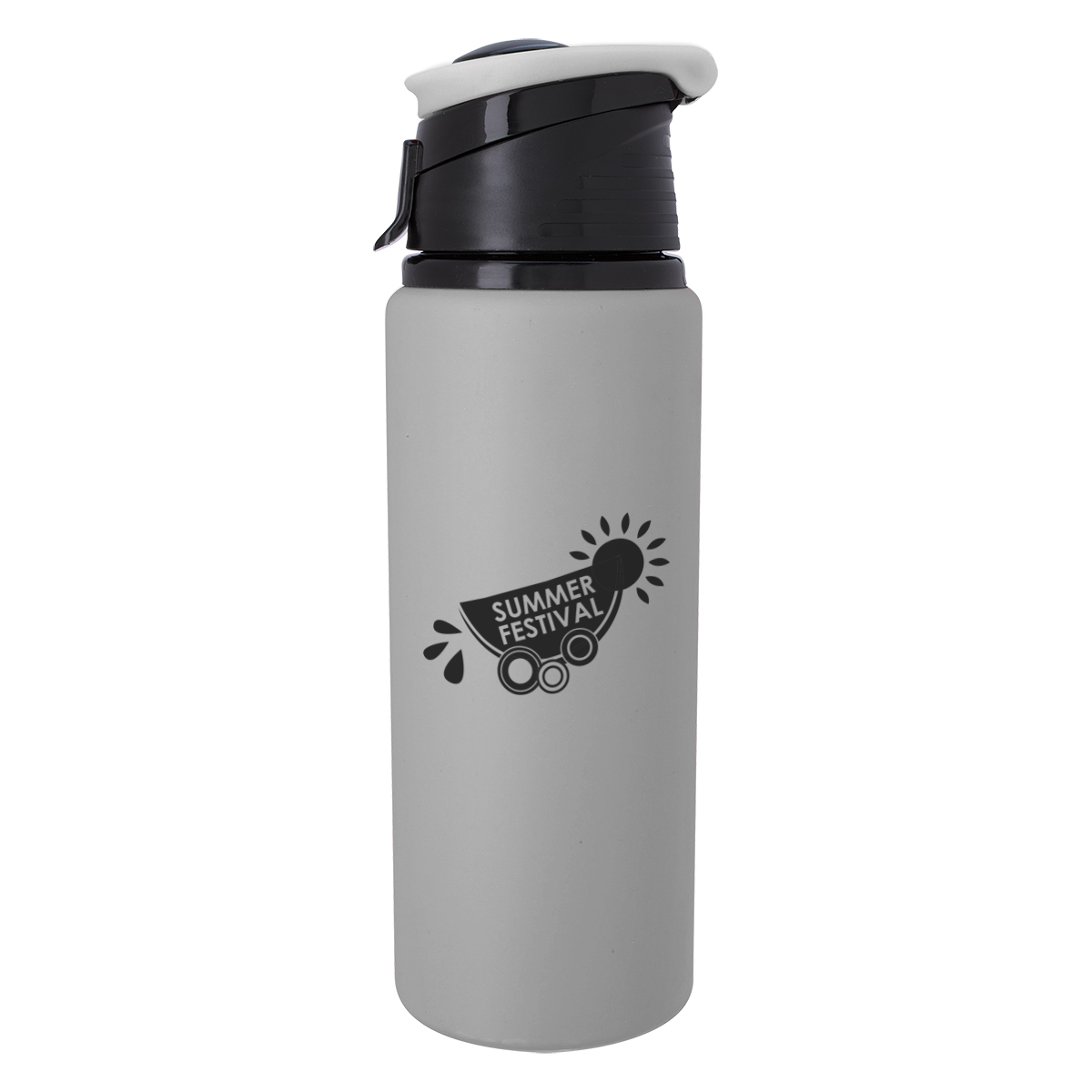 24 Oz. Velvet Touch Aluminum Bottle, custom water bottle with logo imprint 18
