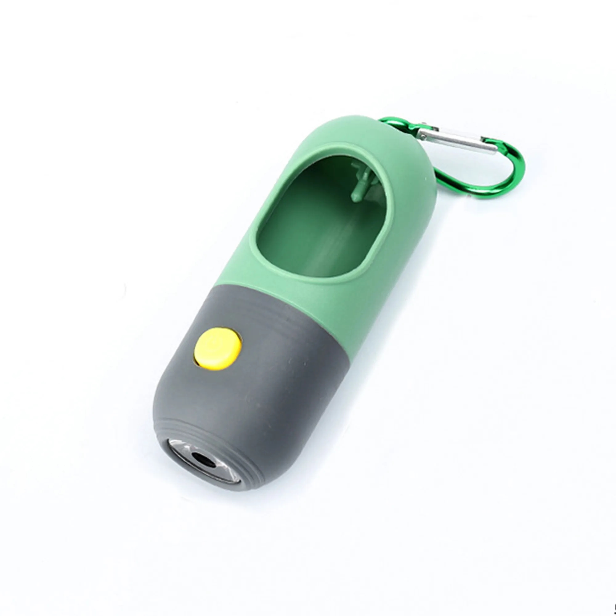 1.7"x4.3" Poop Bag Dispenser With LED Flashlight 1