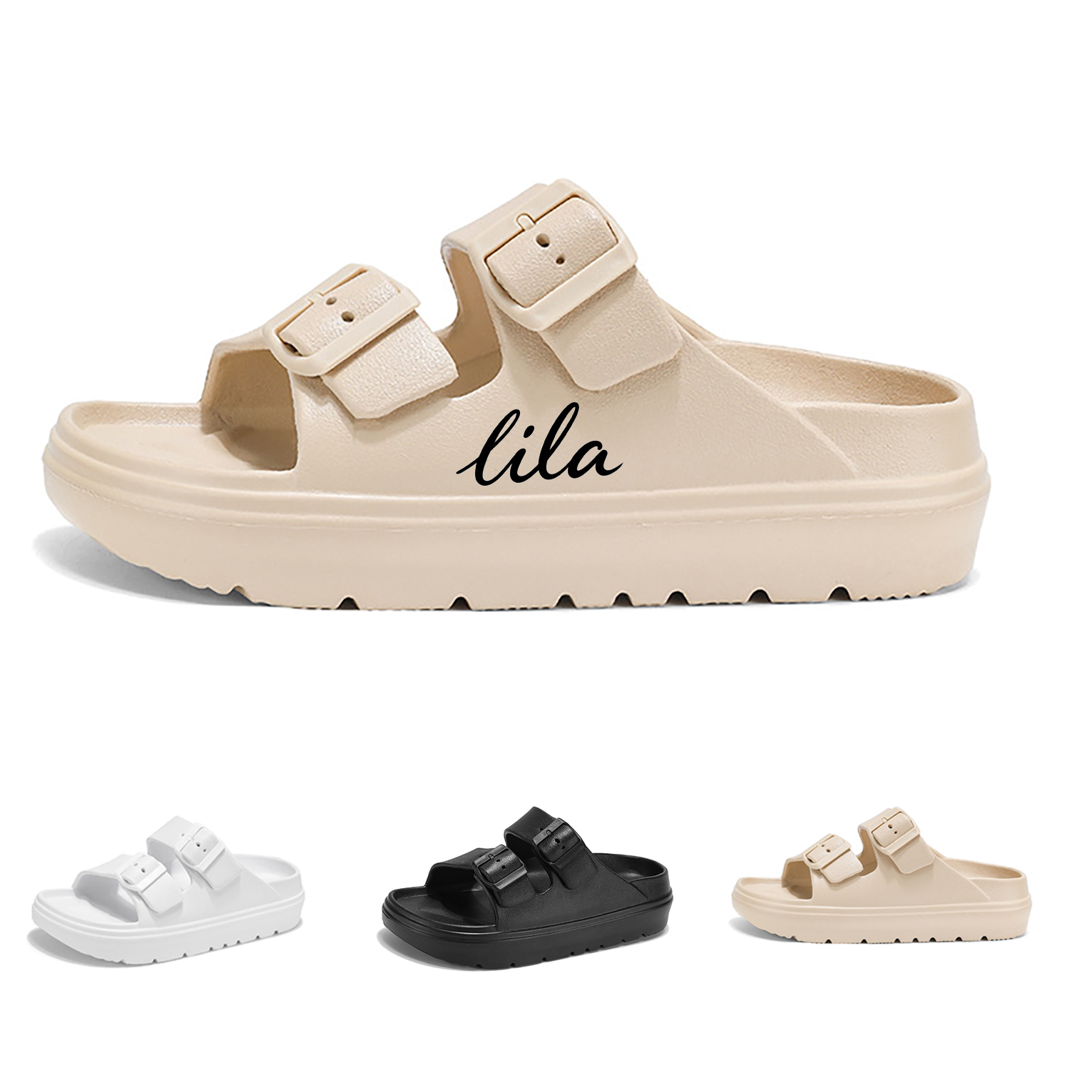 Toddler Double Buckle Soft Sole Sandals 1