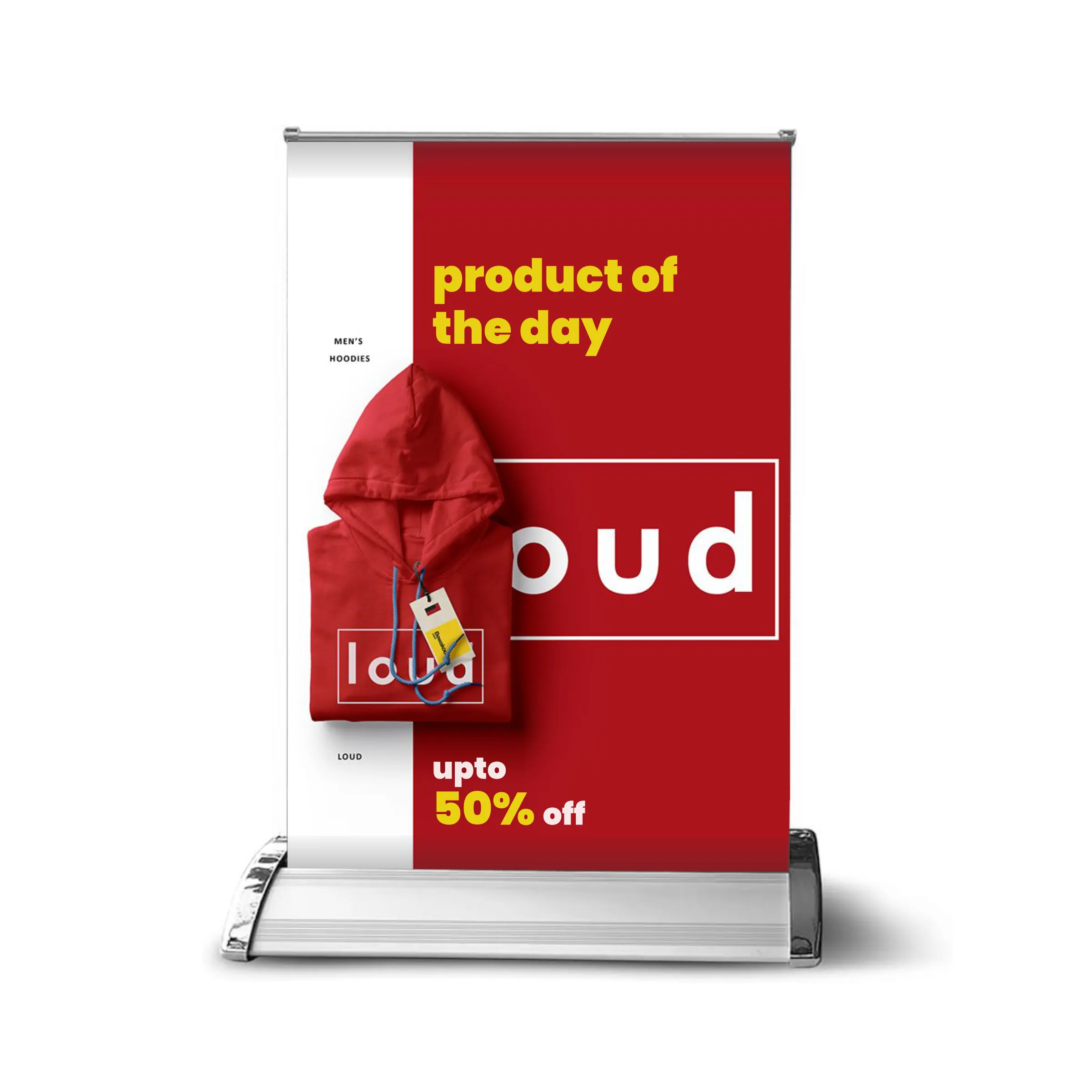 8.27" x 11.69" Table Retractable Banner Kit 2