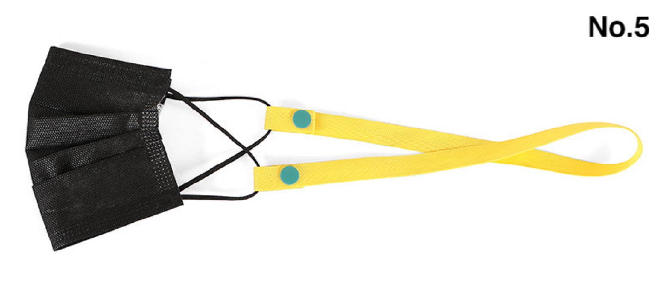 Polyester Lanyards Mask Holder Clip 7