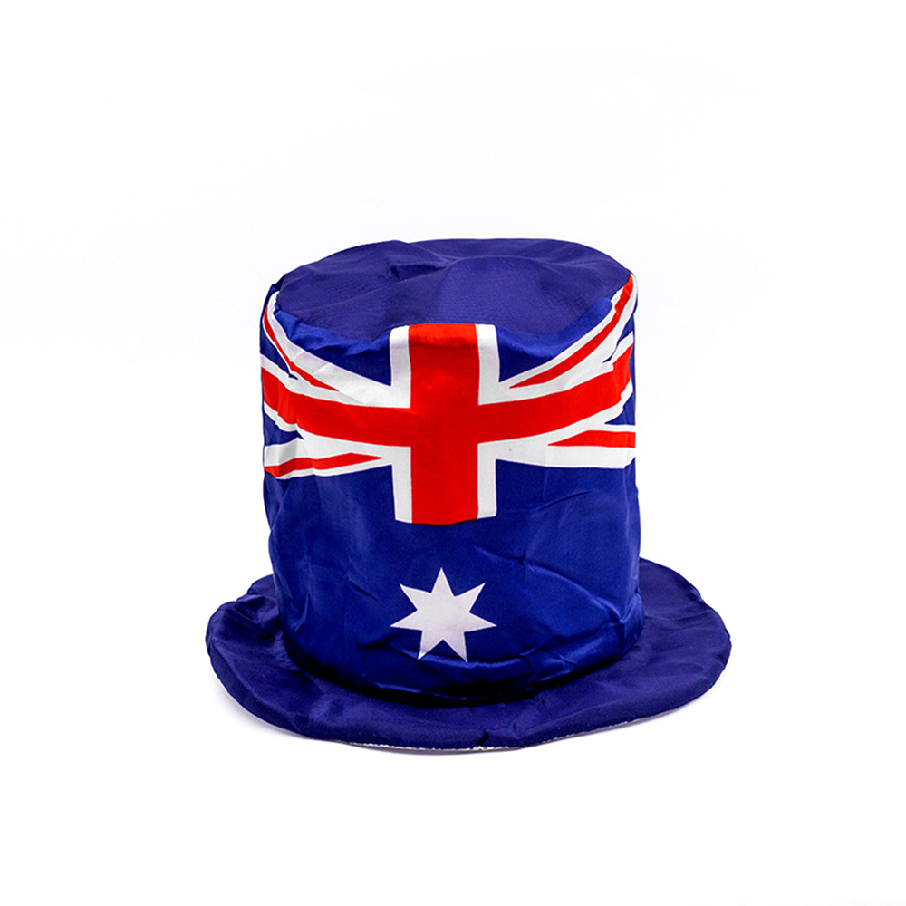 Qatar World Cup National Flag Football Fans Customized Top Hat 3