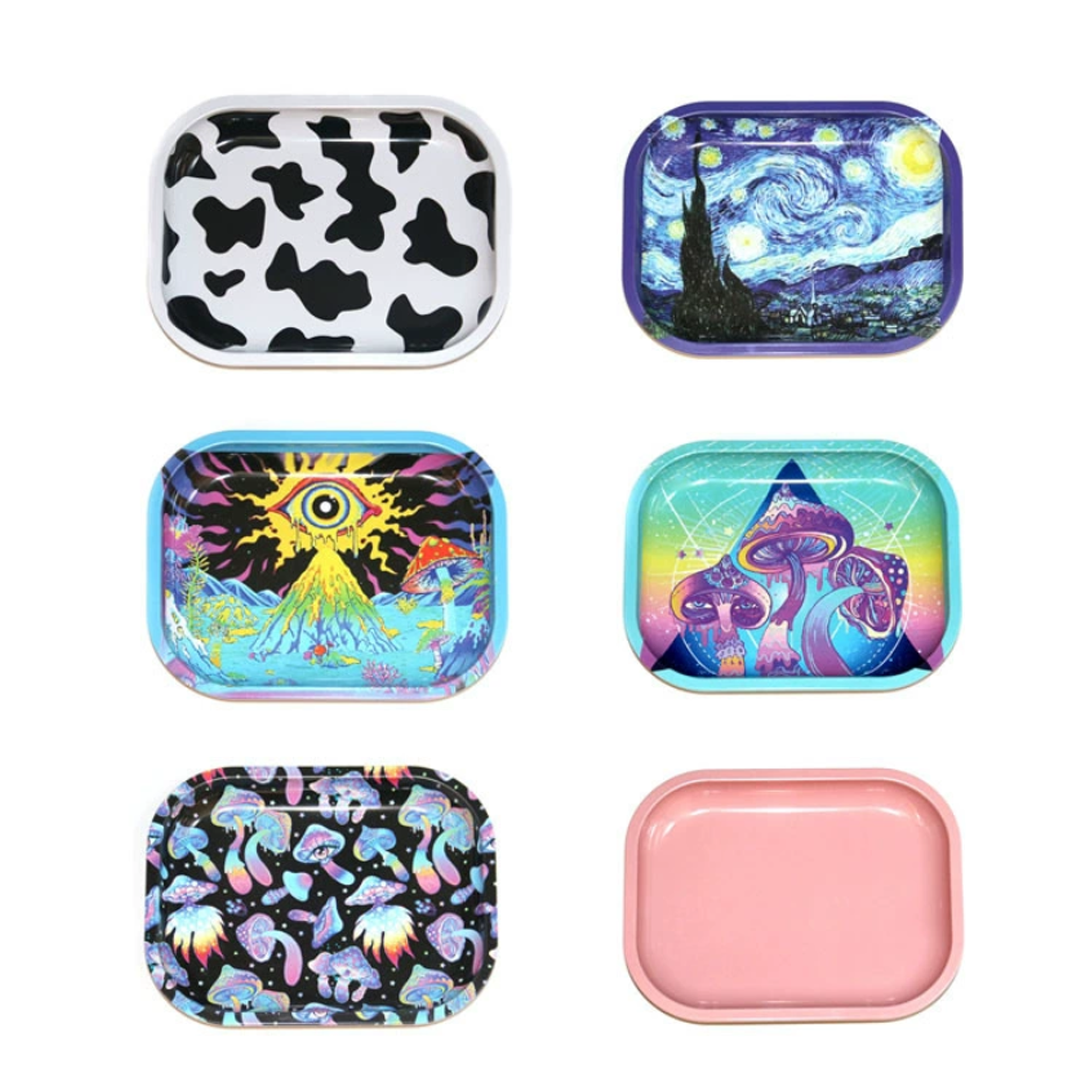 Creative Customizable Pattern Tobacco Rolling Tray 2