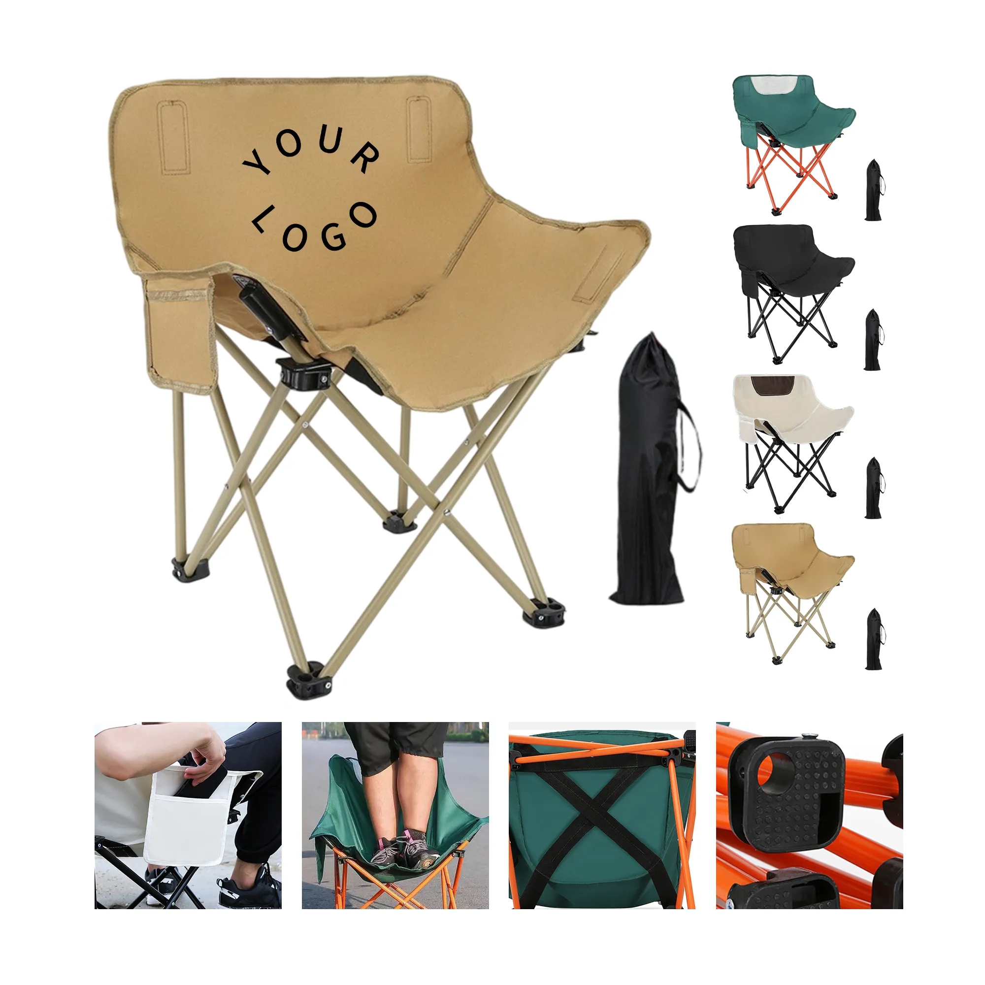 MOQ 20 Oxford Moon Chair 6