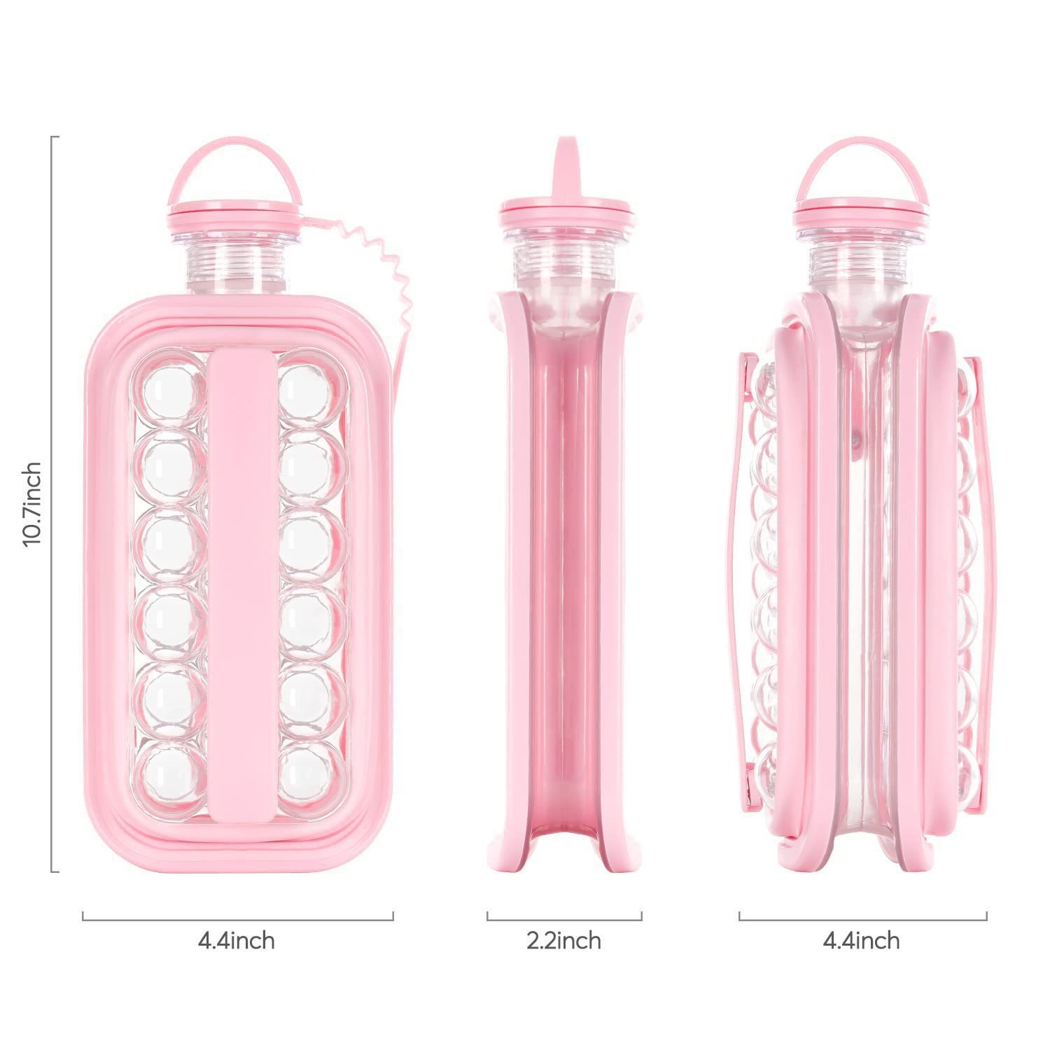 Household Foldable Silicone Ice Tray 2