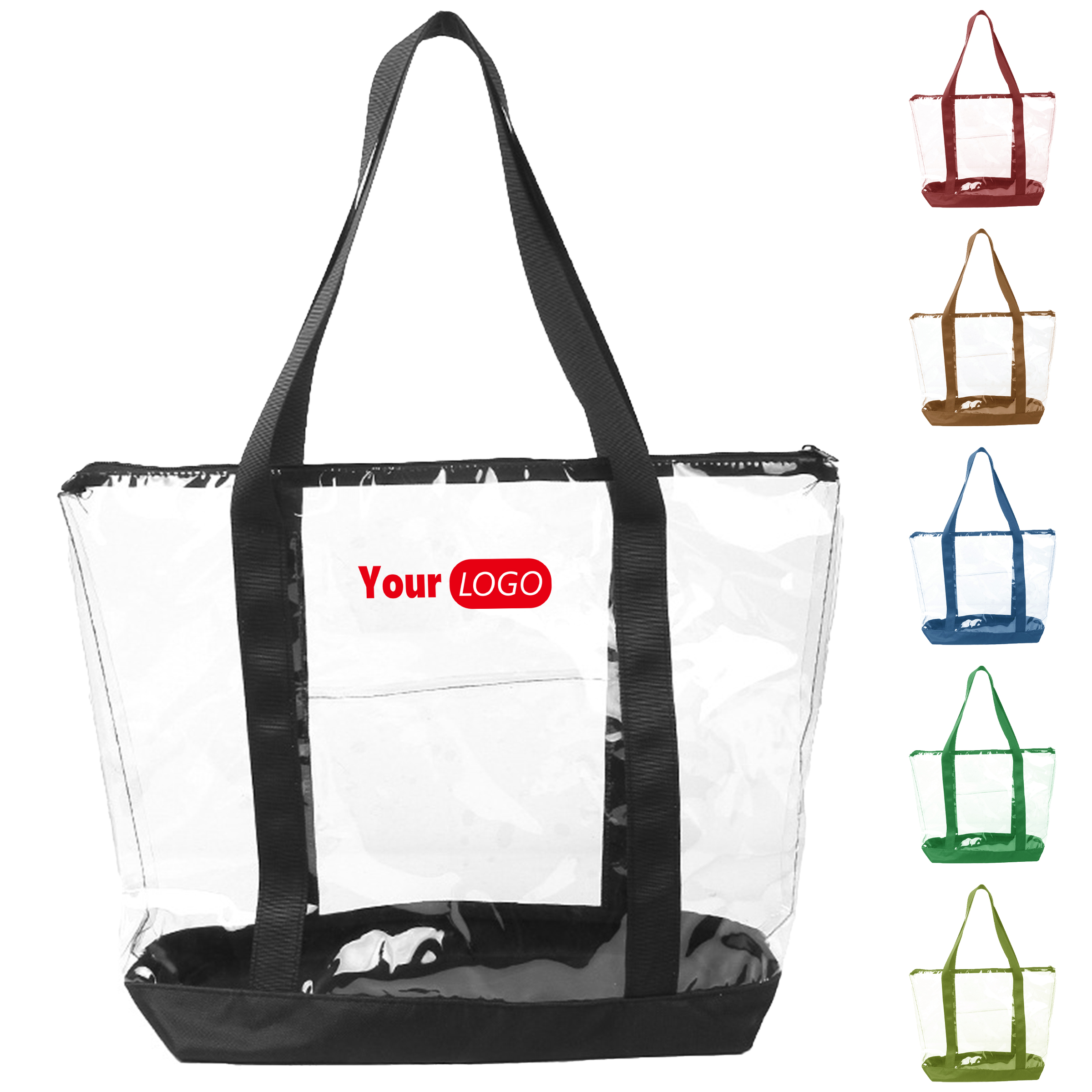 Pvc Transparent Tote Bag With Durable Straps ?C Ideal For Easy Access And Style 13