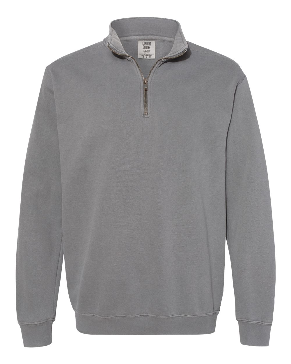 Unisex Garment-Dyed Quarter-Zip Sweatshirt - 1580 21