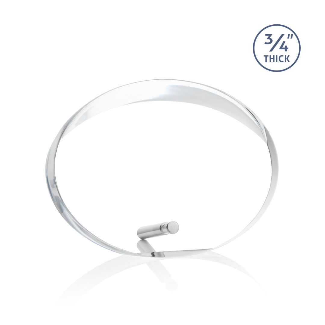 Mosaic Oval VividPrint™ Award - Silver 6
