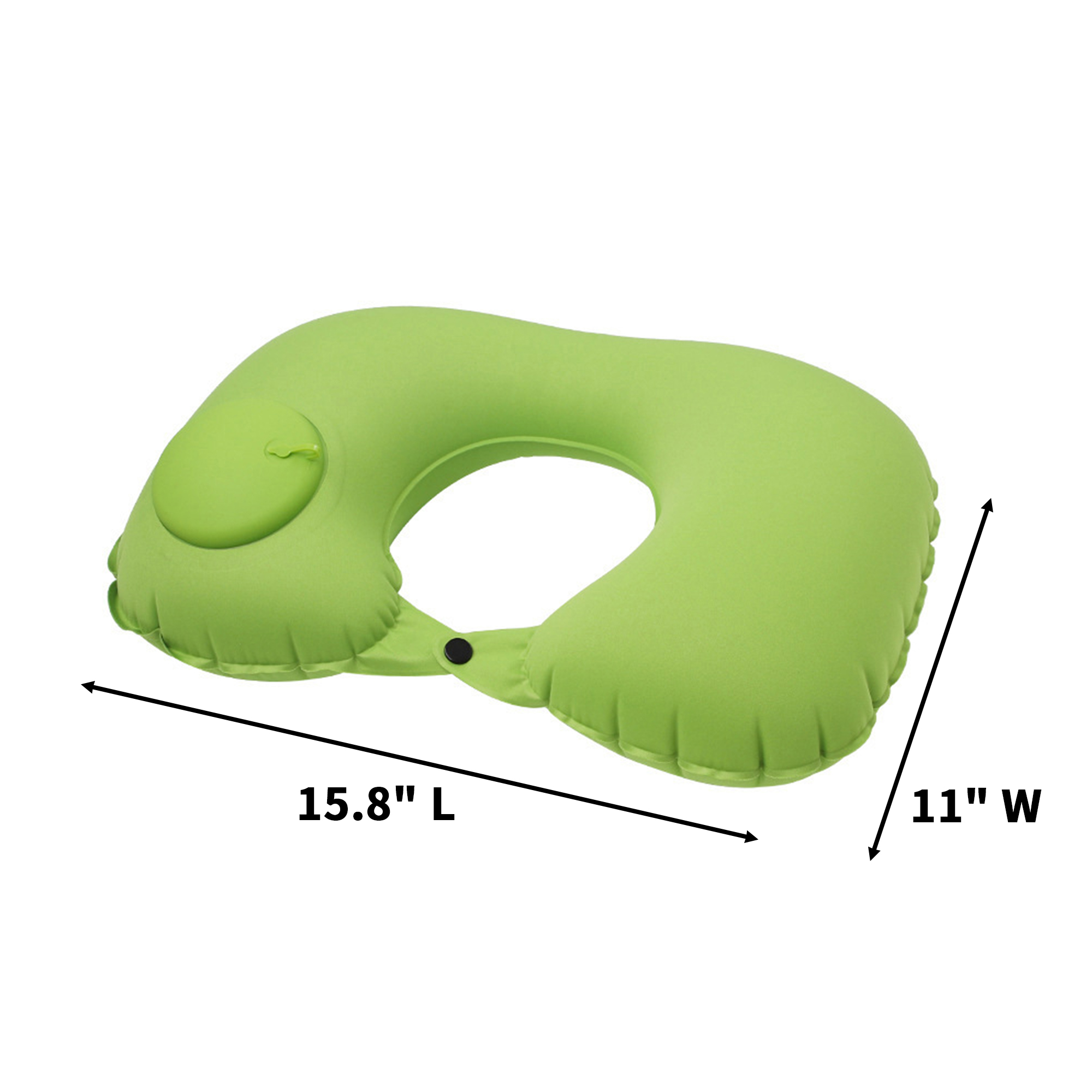 Inflatable Travel Neck Pillow With Built In Pump 8