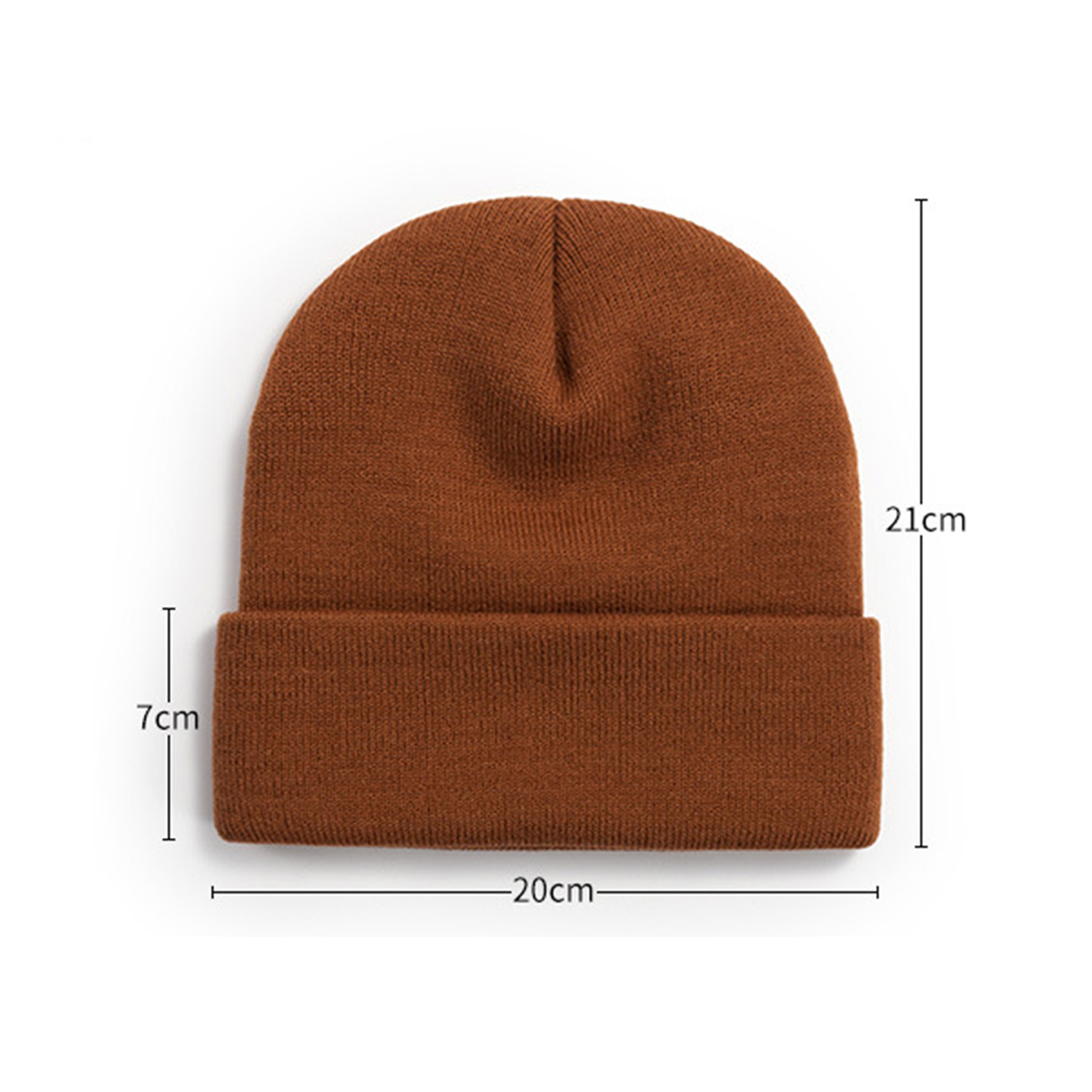 Knit Beanie with Cuff 2