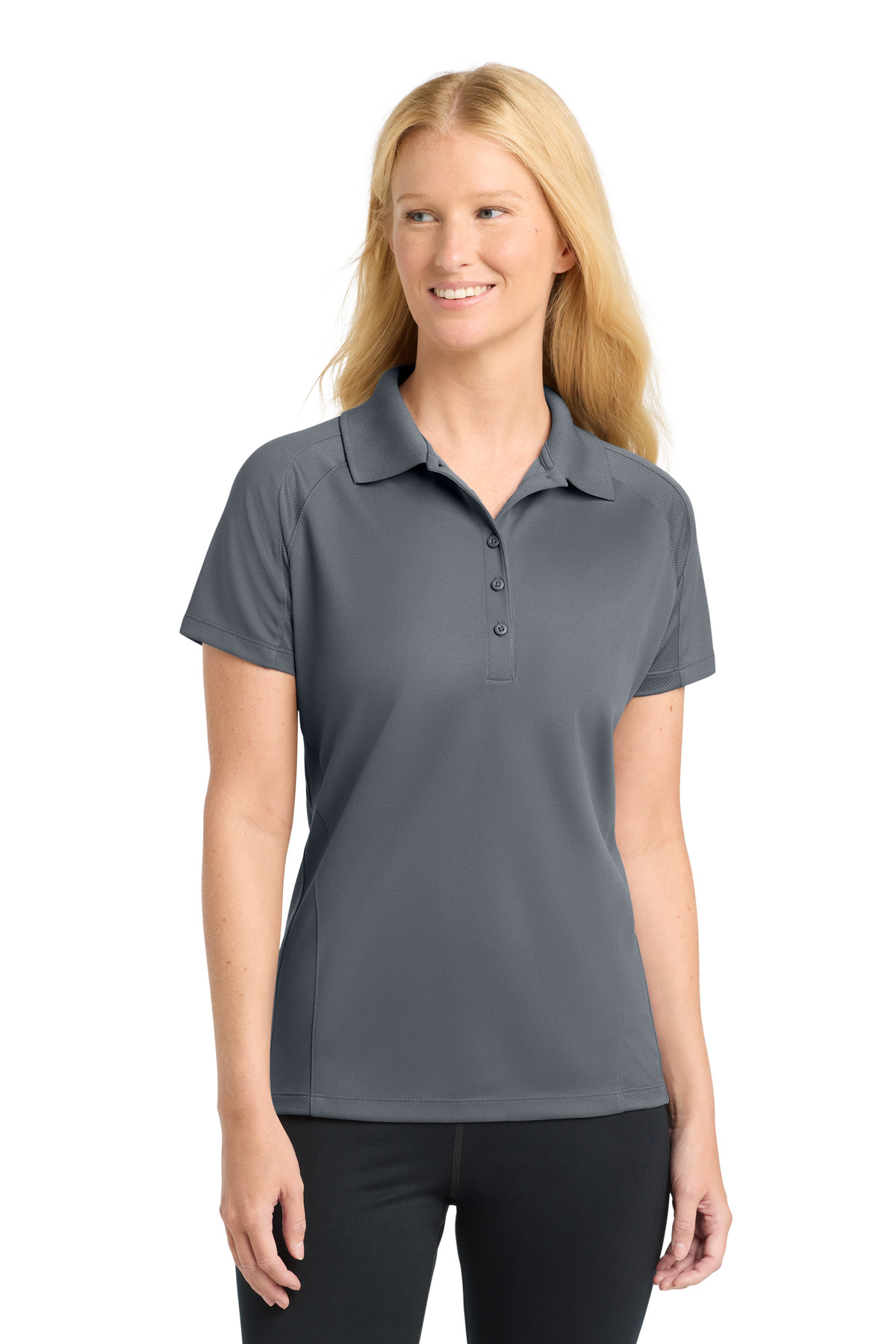 Sport-Tek Women's Dri-Mesh Pro Polo. L474 3