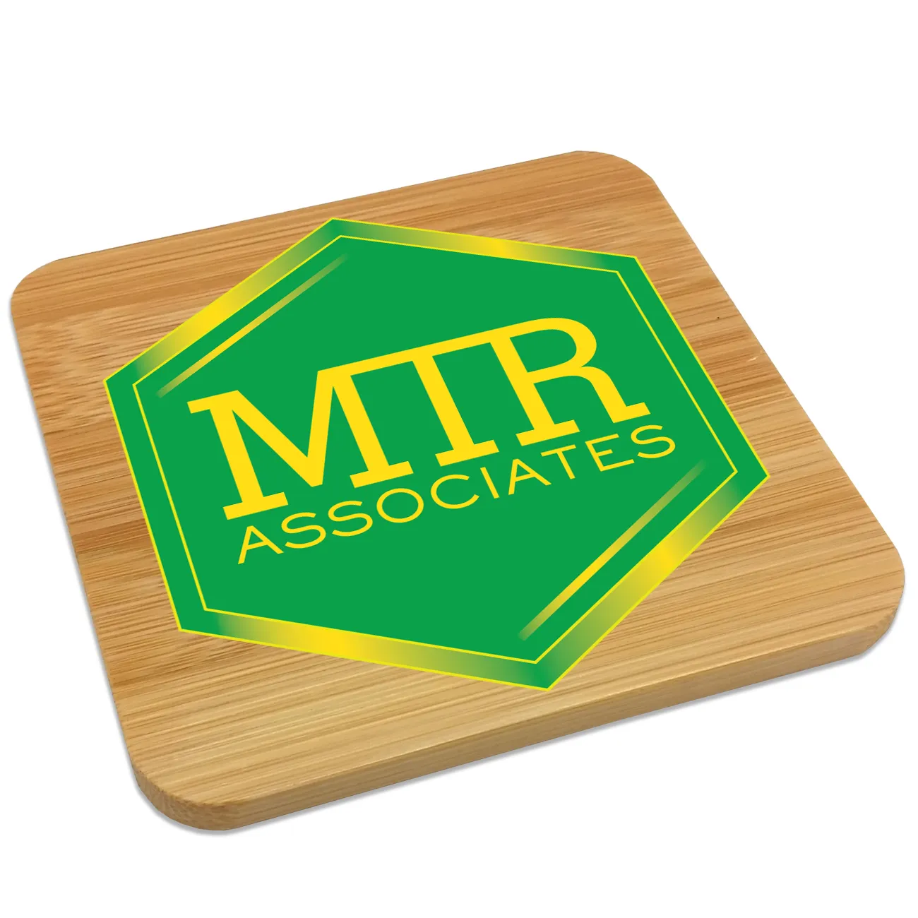 Ultra Vivid Individual Bamboo Coasters 2