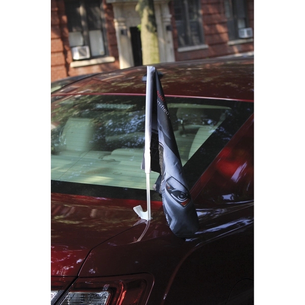 17" Flex Pole with Hood Clip 2