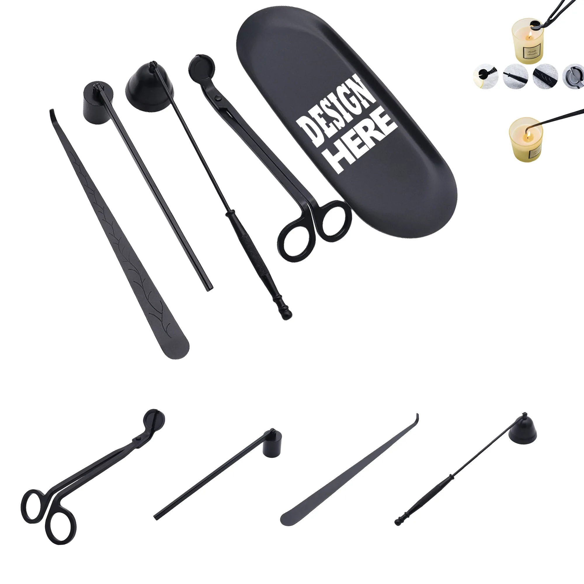 Exquisite Candle Accessory Tool Set