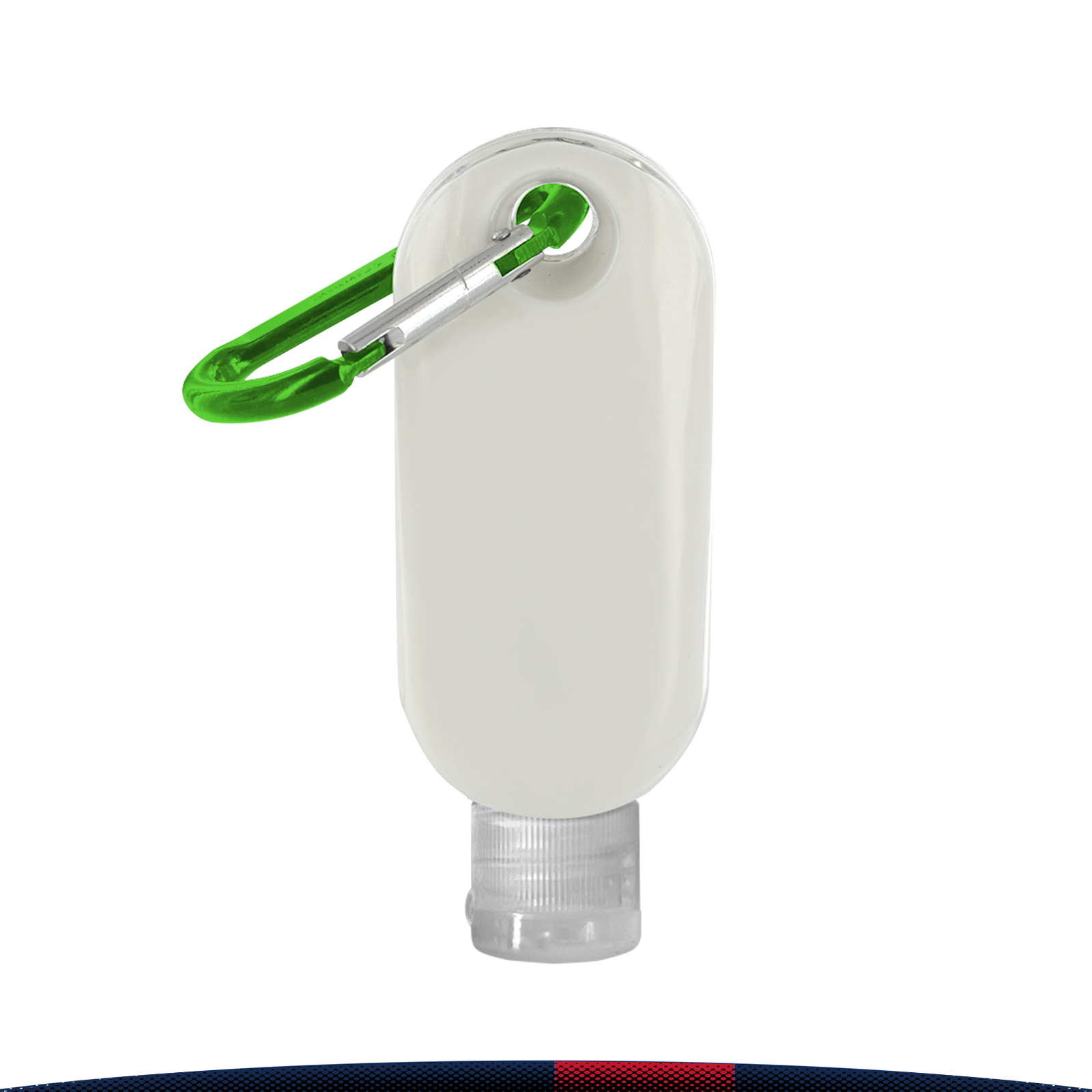 1.9 oz. Seth Clear Bottle SPF 30 Sunscreen with Carabiner 3