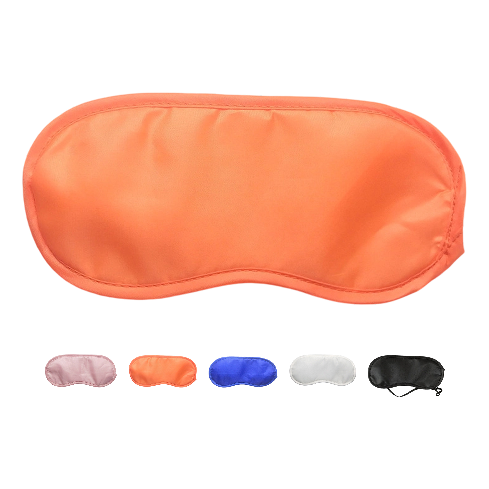 Polyester Sleeping Eye Mask With Elastic Strap For Travel And Rest 9