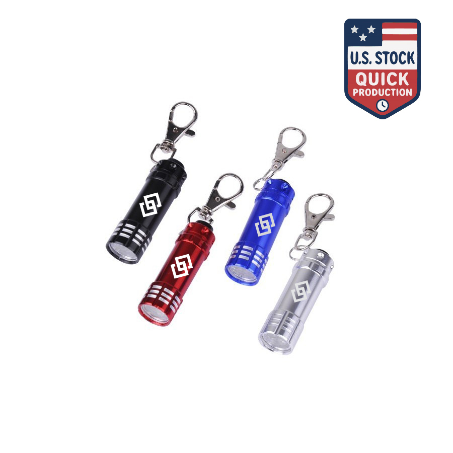 3 LED Aluminum Key Chain Flashlight 3