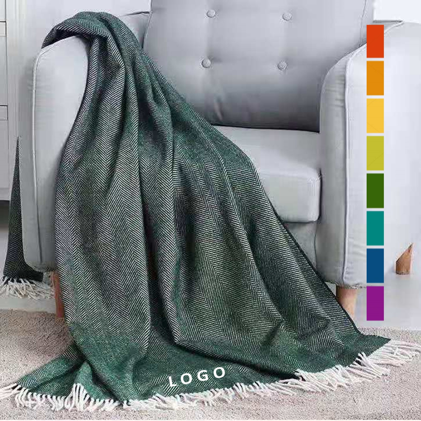 Custom Wool Blanket 1